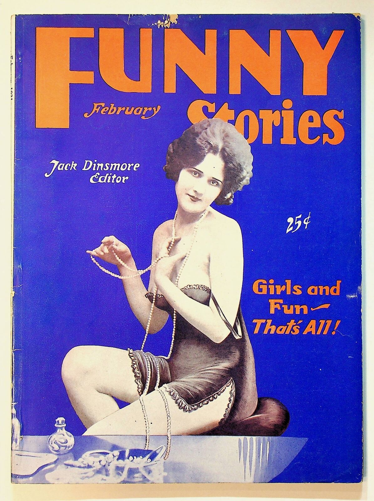 Funny Stories Magazine Feb 1931 Vol. D #2 FN