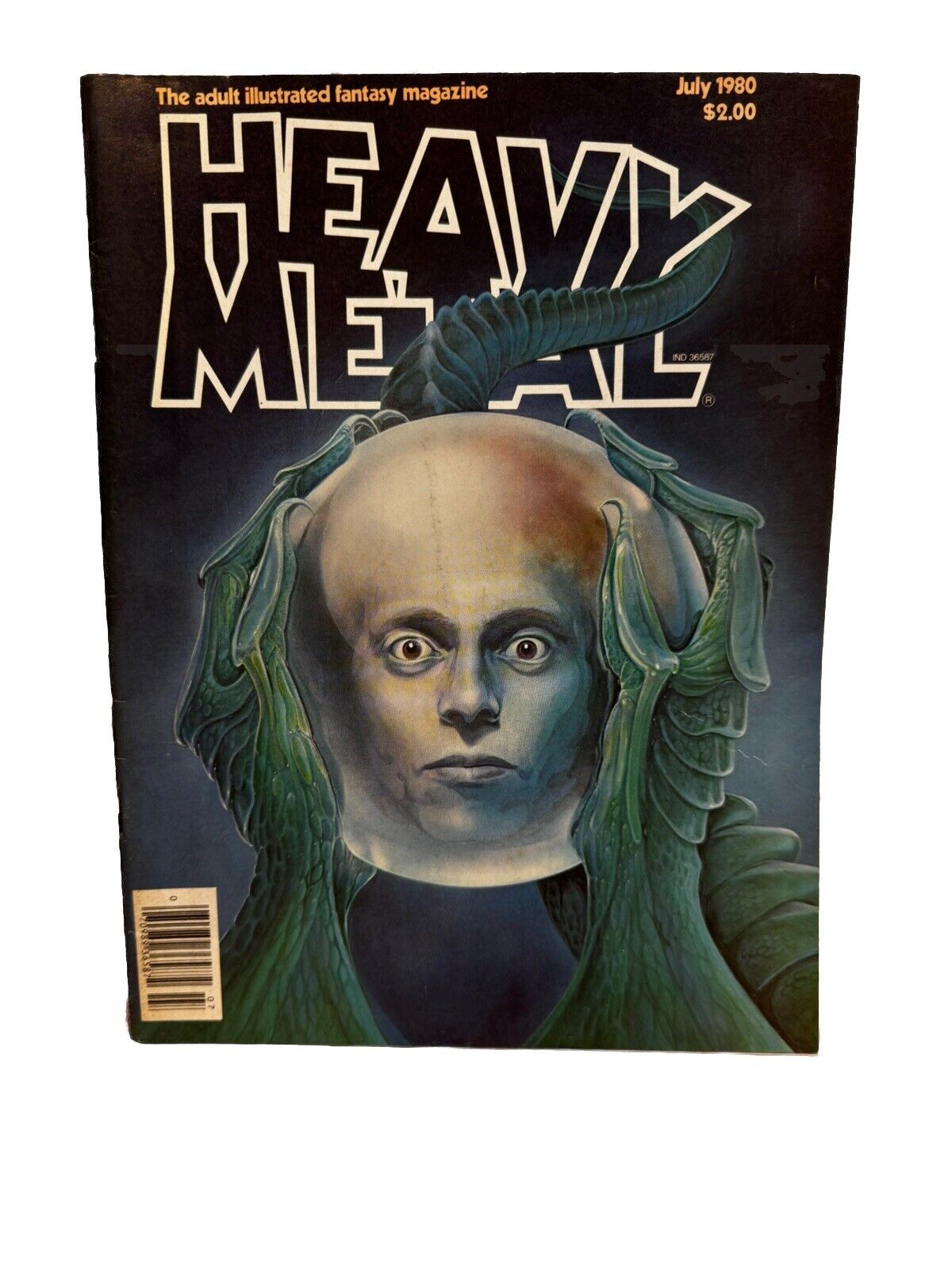 Heavy Metal V.4 #4 July 1980 The Adult Illustrated Fantasy Magazine