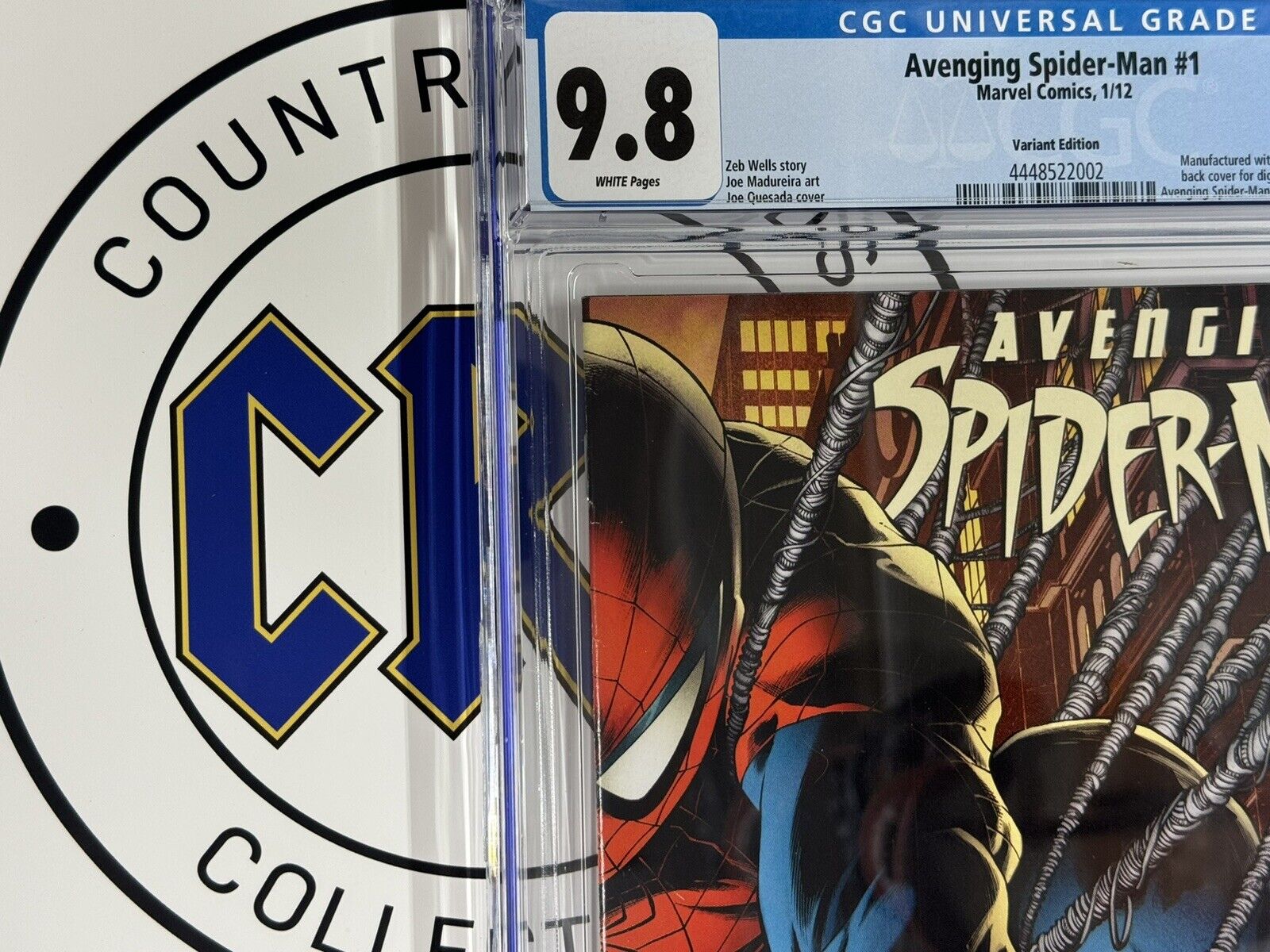 Marvel Comics (1/12) Avenging Spider-Man #1 Variant Edition CGC 9.8