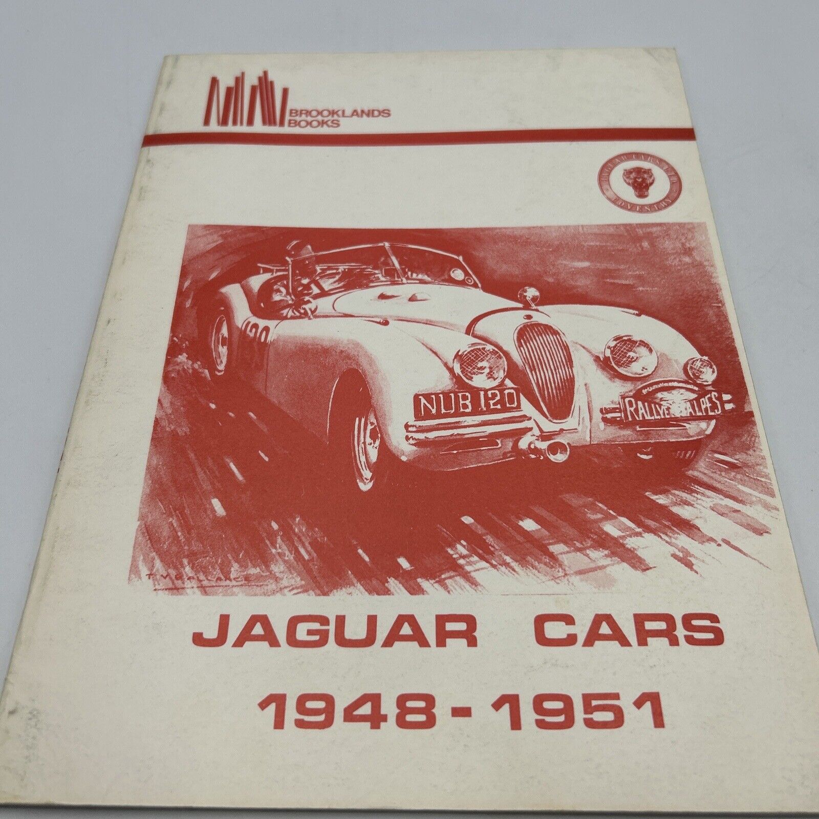 Vintage Brooklands Books Guide for Jaguar Cars 1948-1951