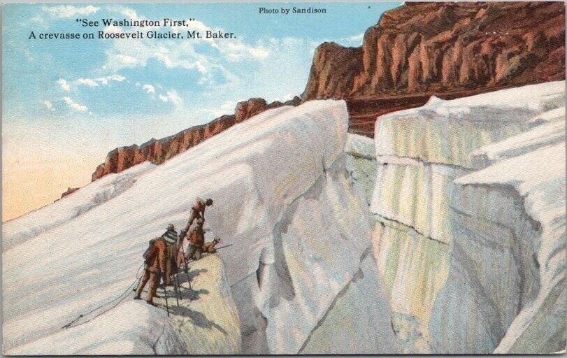 c1910s MOUNT BAKER, Washington Postcard \