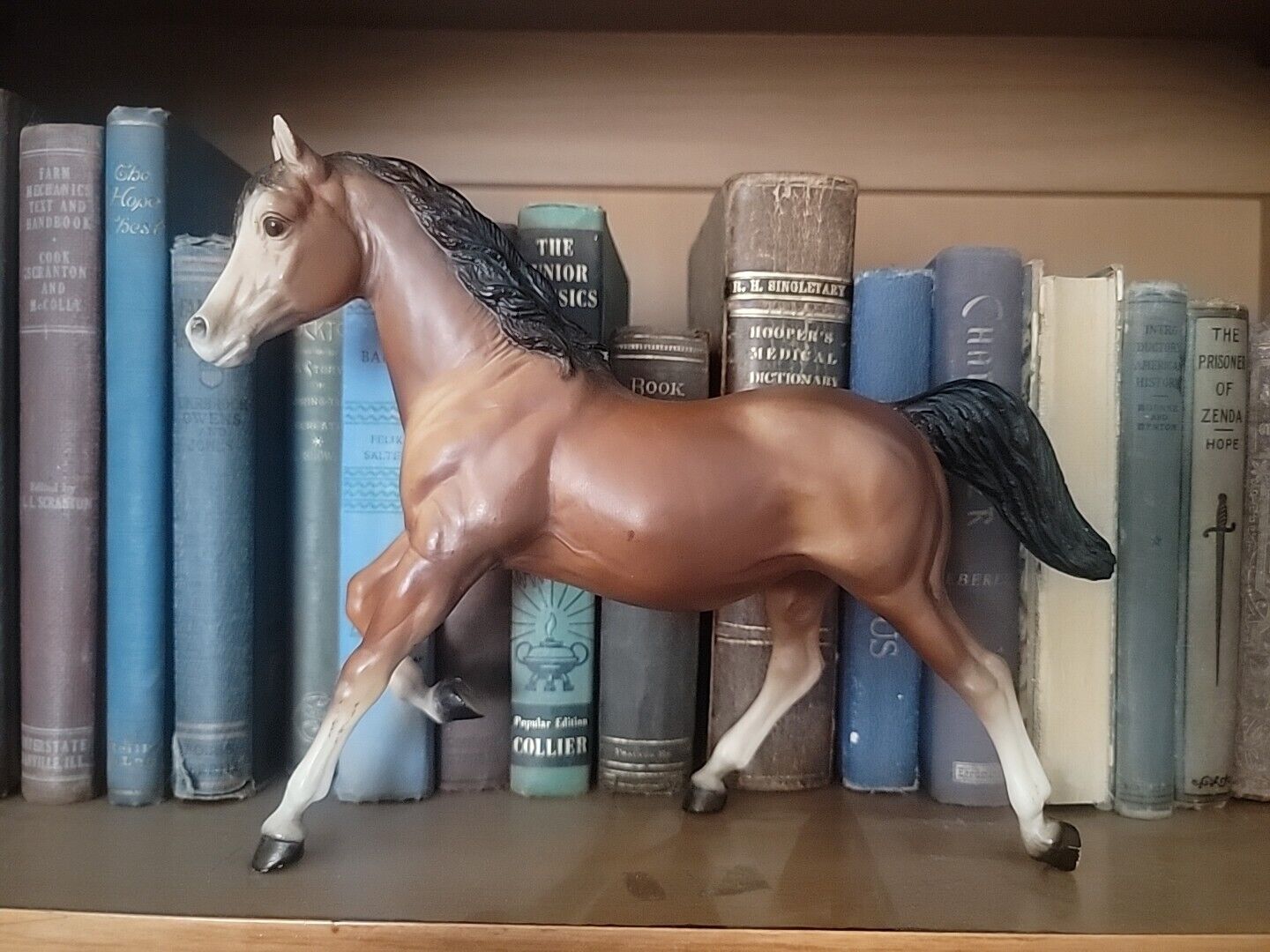 Vintage 1982 Breyer Horse - Running Mare 124 Brown Arab