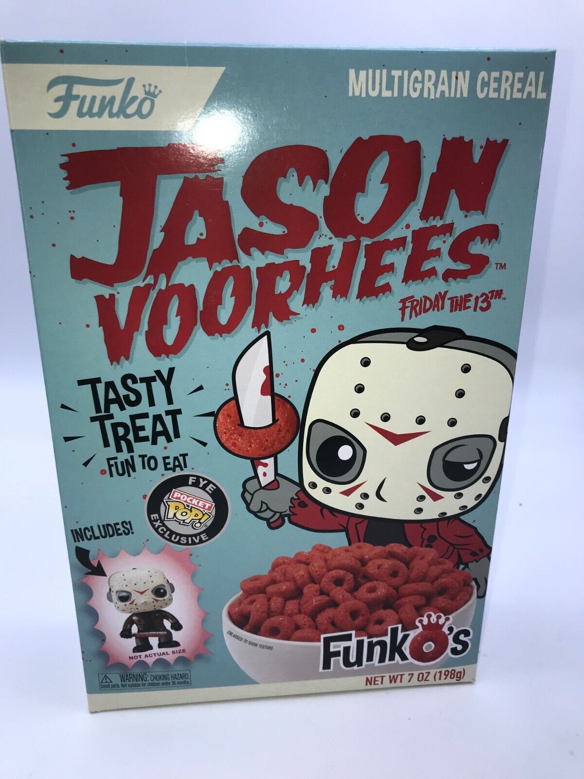 FunkO's Multigrain Cereal Jason Voorhees Friday the 13th FYE Exclusive