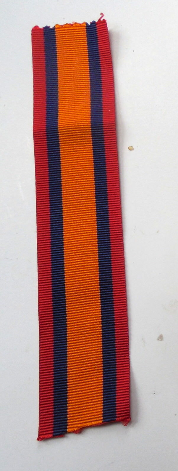 British Boer War Queen\'s South Africa Medal Ribbon 6 Inches New Manufacture
