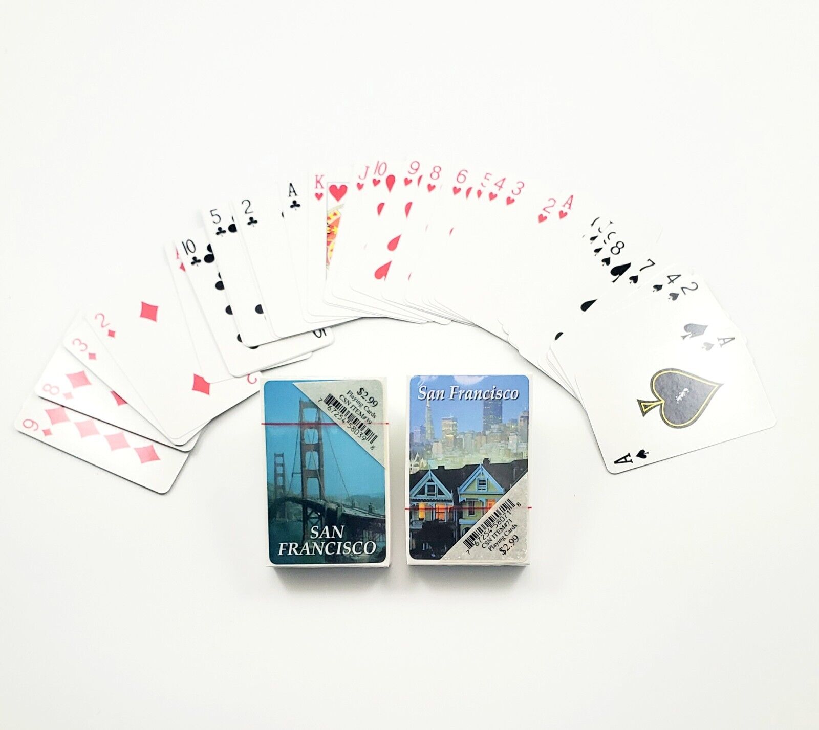 Lot of 24 Decks - San Francisco Themed Decks of Playing Cards