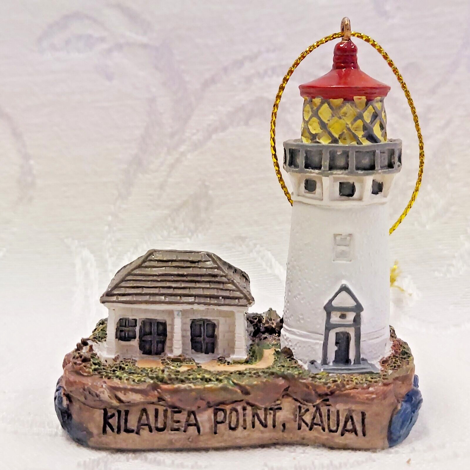 Miniature Kilauea Point Kauai, Hawaii Lighthouse by Golder Image, Inc Souvenir