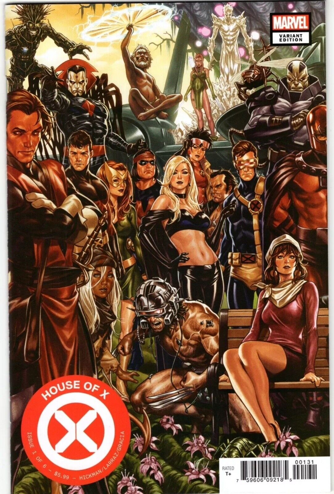HOUSE OF X # 1 2019 Marvel Comics 1st Print MARK BROOKS CONNECTING VARIANT NM