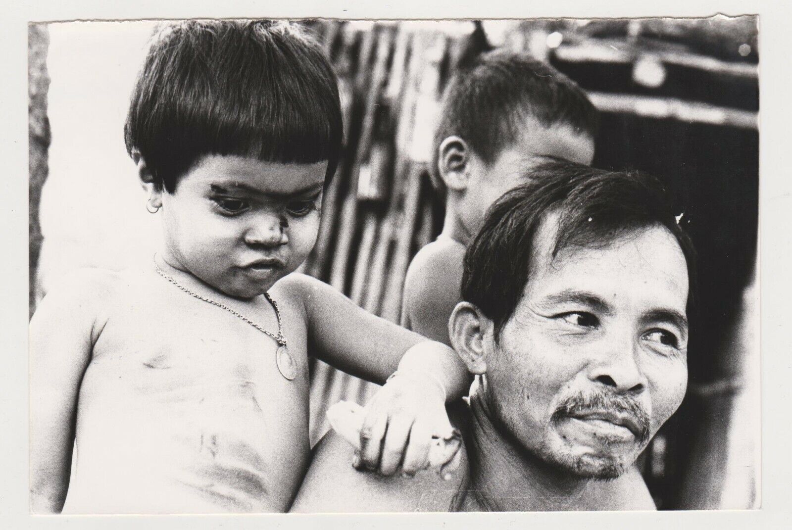 1970s Thai Family Thai Fishermen Phuket Amateur Photo TB