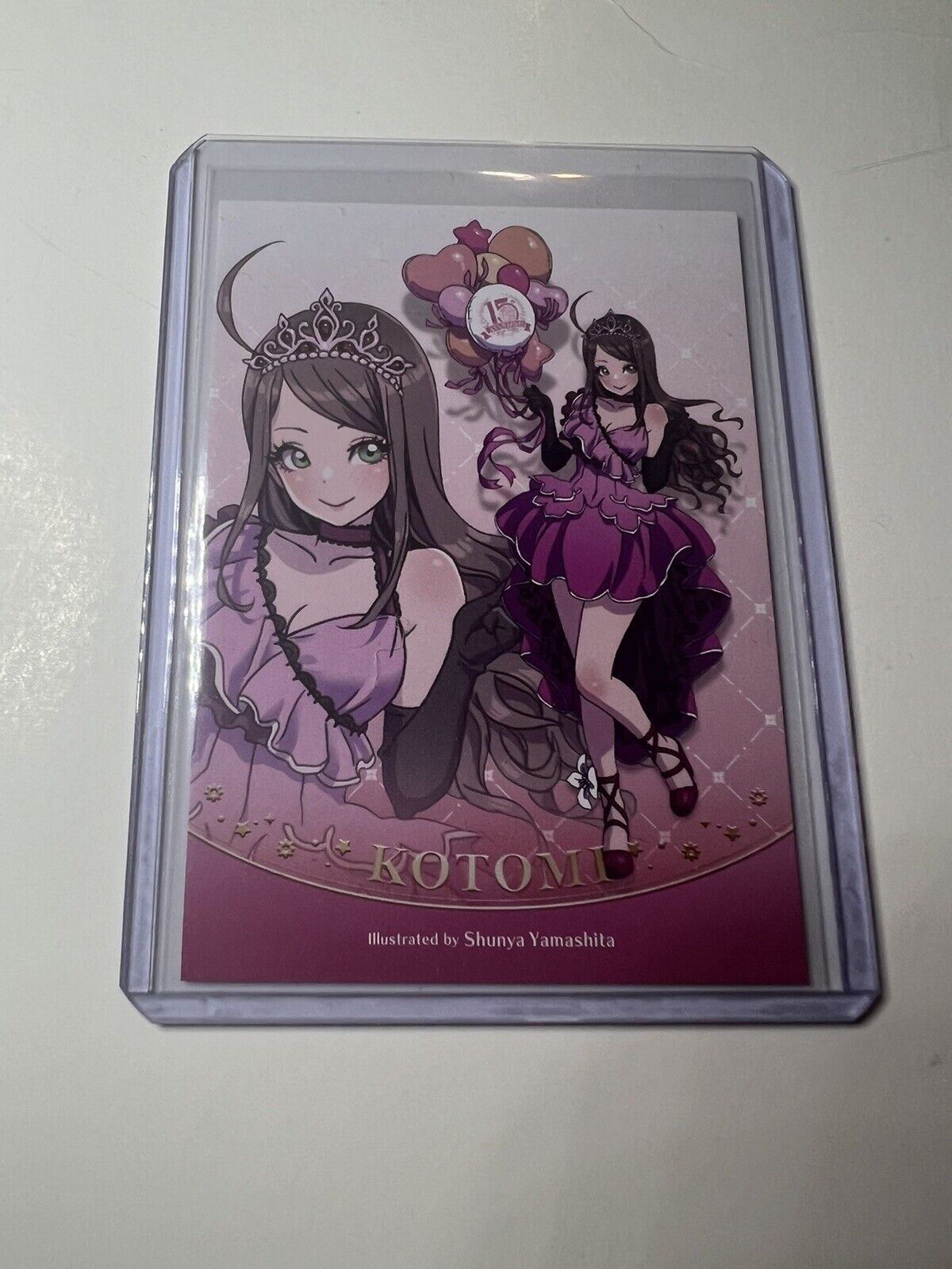 Anime Expo AX 2024 Bishoujo Kotomi Dual Sided Card Kotobukiya Signature Stamped