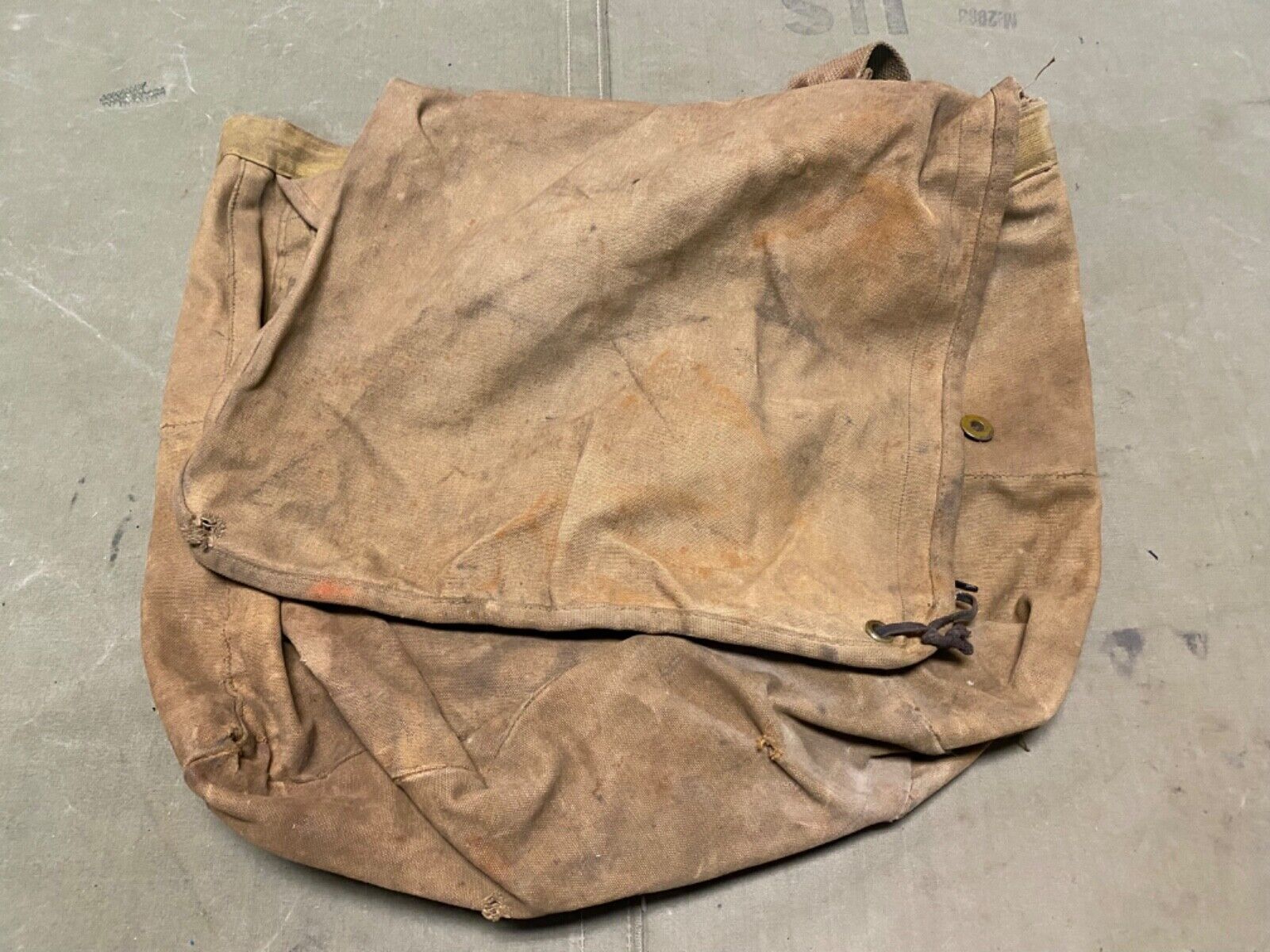 ORIGINAL WWI US ARMY M1910 PERSONAL ITEMS LARGE CARRY BAG PACK