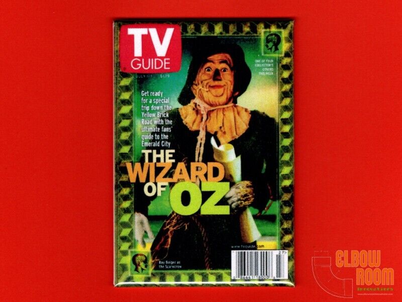 TV Guide July 2000 Wizard of Oz Scarecrow cover art 2x3\