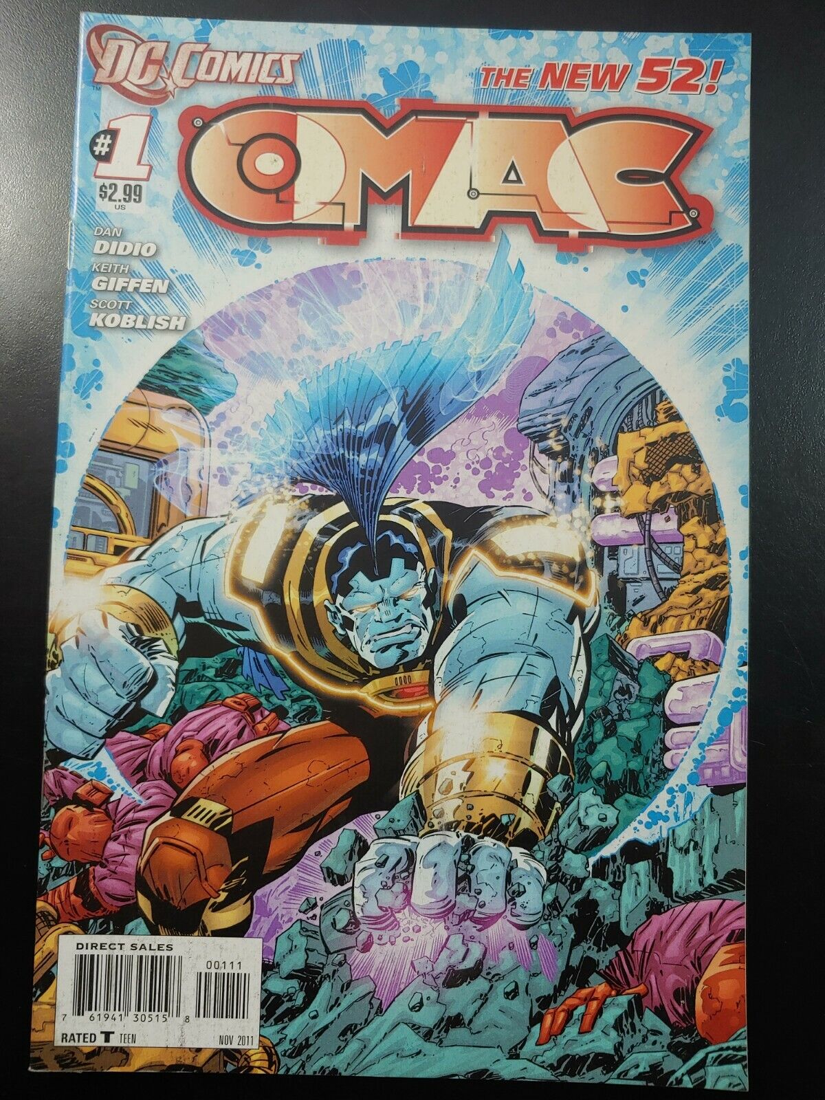 ⭐️ OMAC #1a (2011 New 52, DC Comics) VF Book