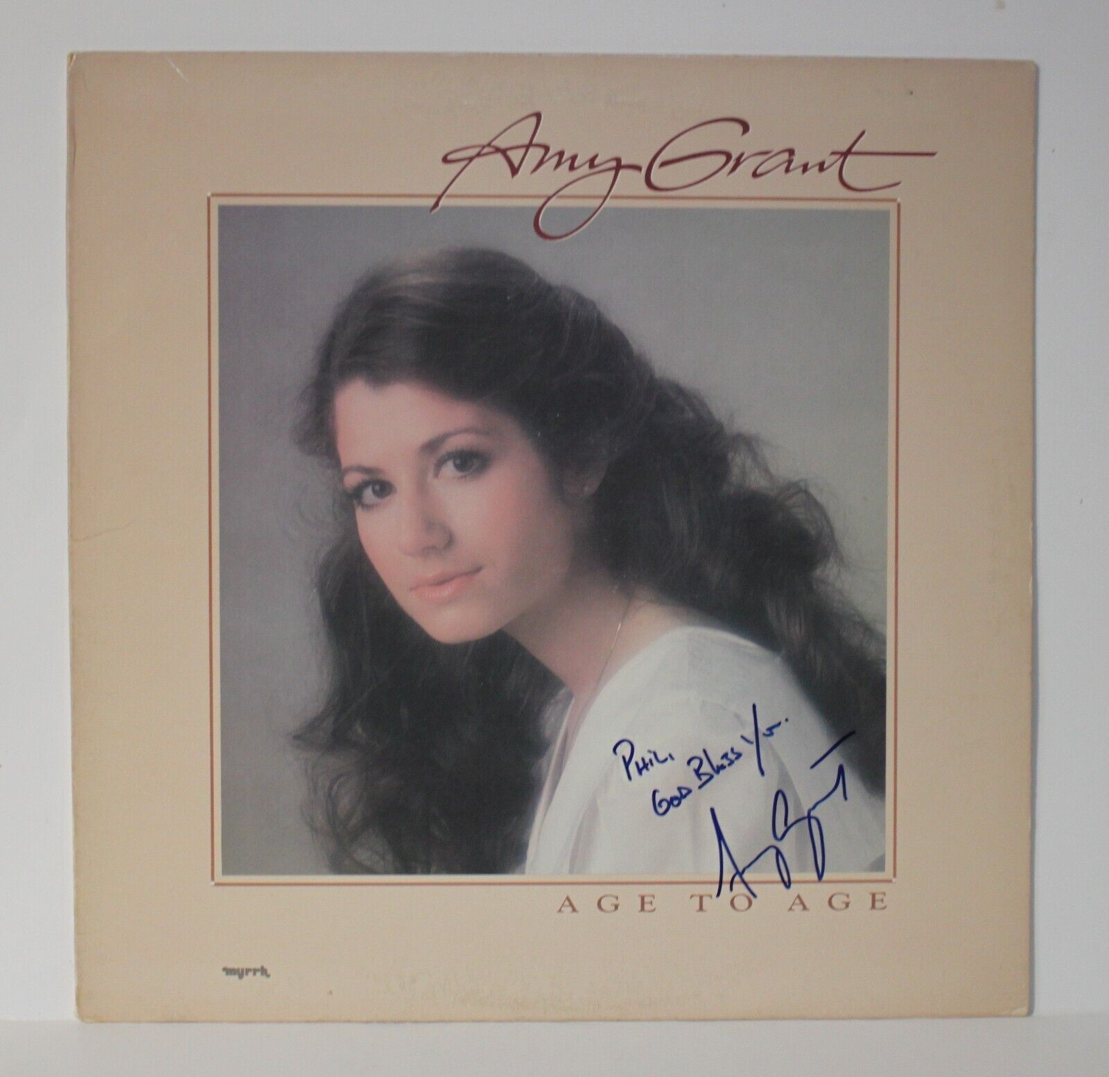 Autographed Hand Signed AMY GRANT Record Album Cover  \