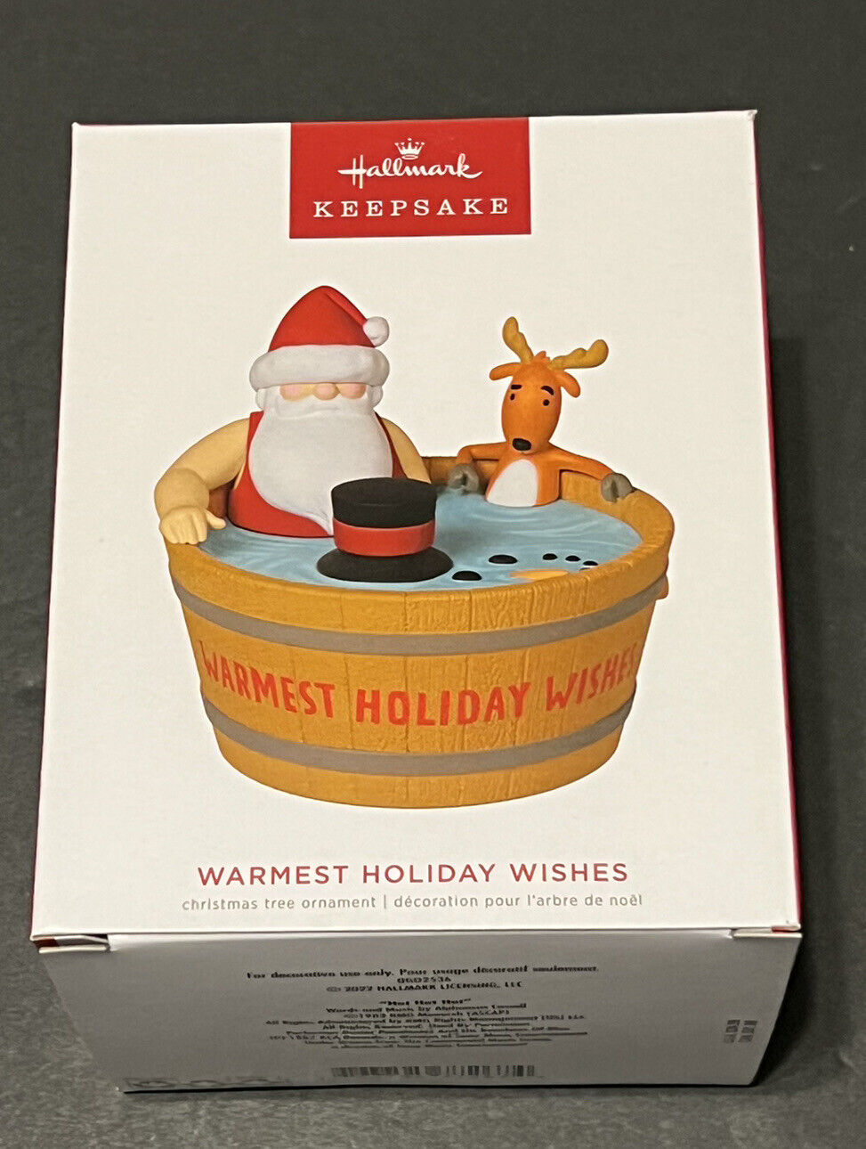 Hallmark Warmest Holiday Wishes Keepsake Ornament 2022 New in Box