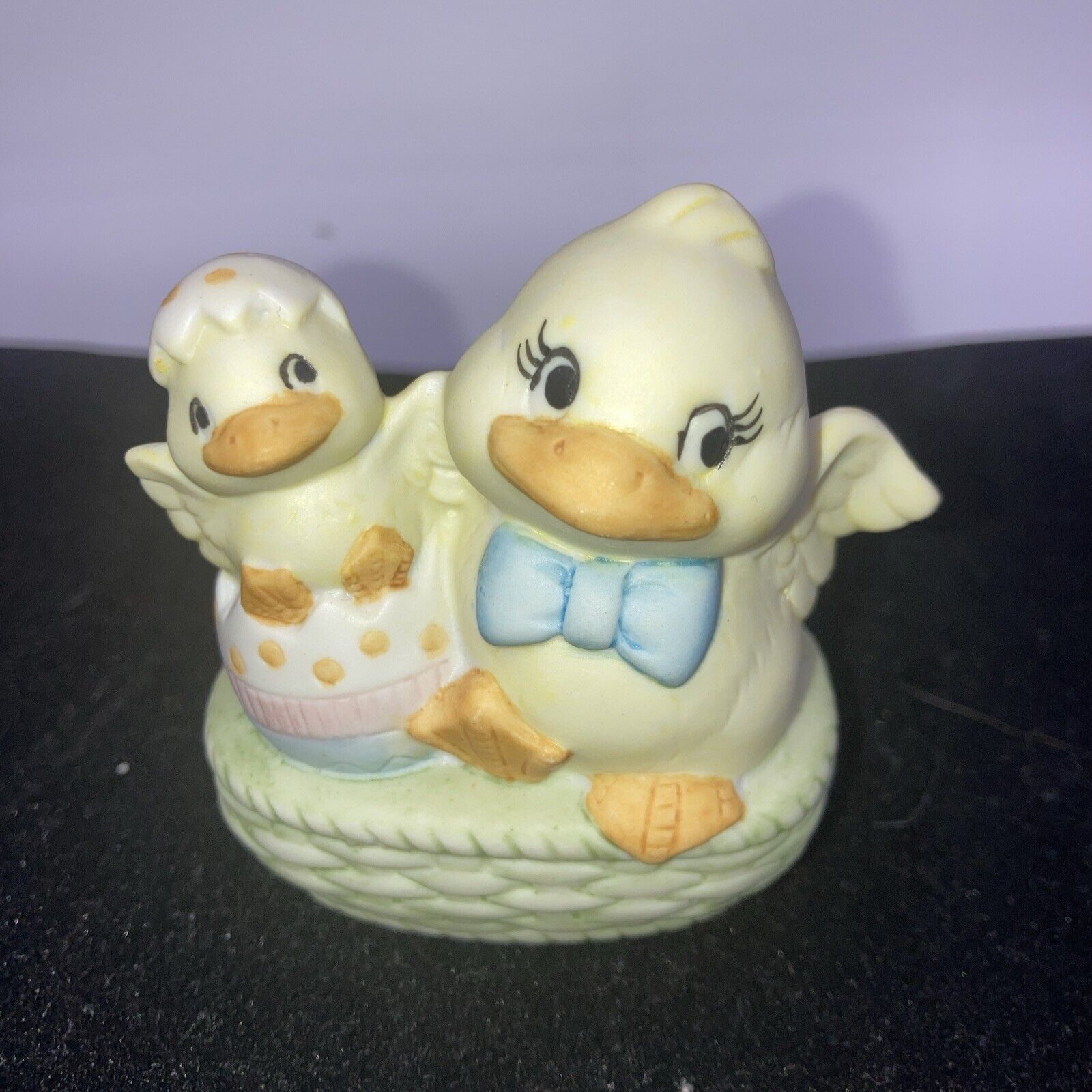 Vintage Easter Mini Ducklings Chicks  China Figurines