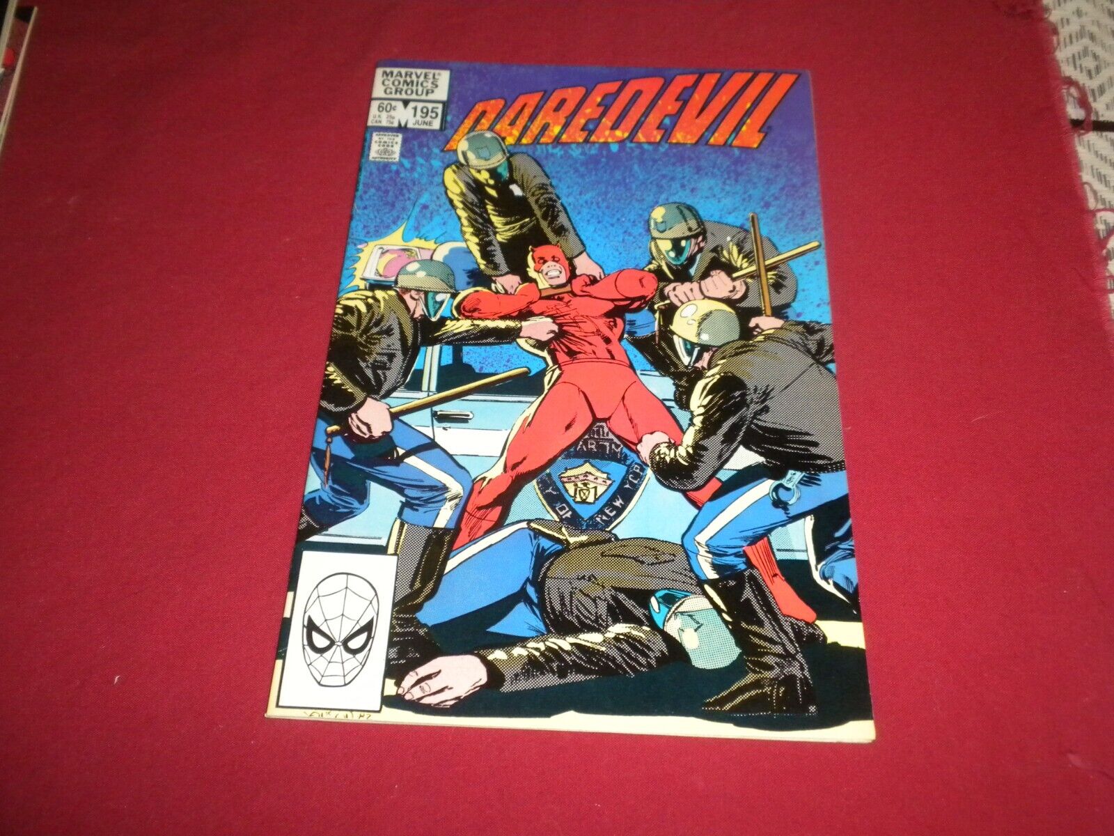 BX3 Daredevil #195 marvel 1983 comic 8.5 bronze age