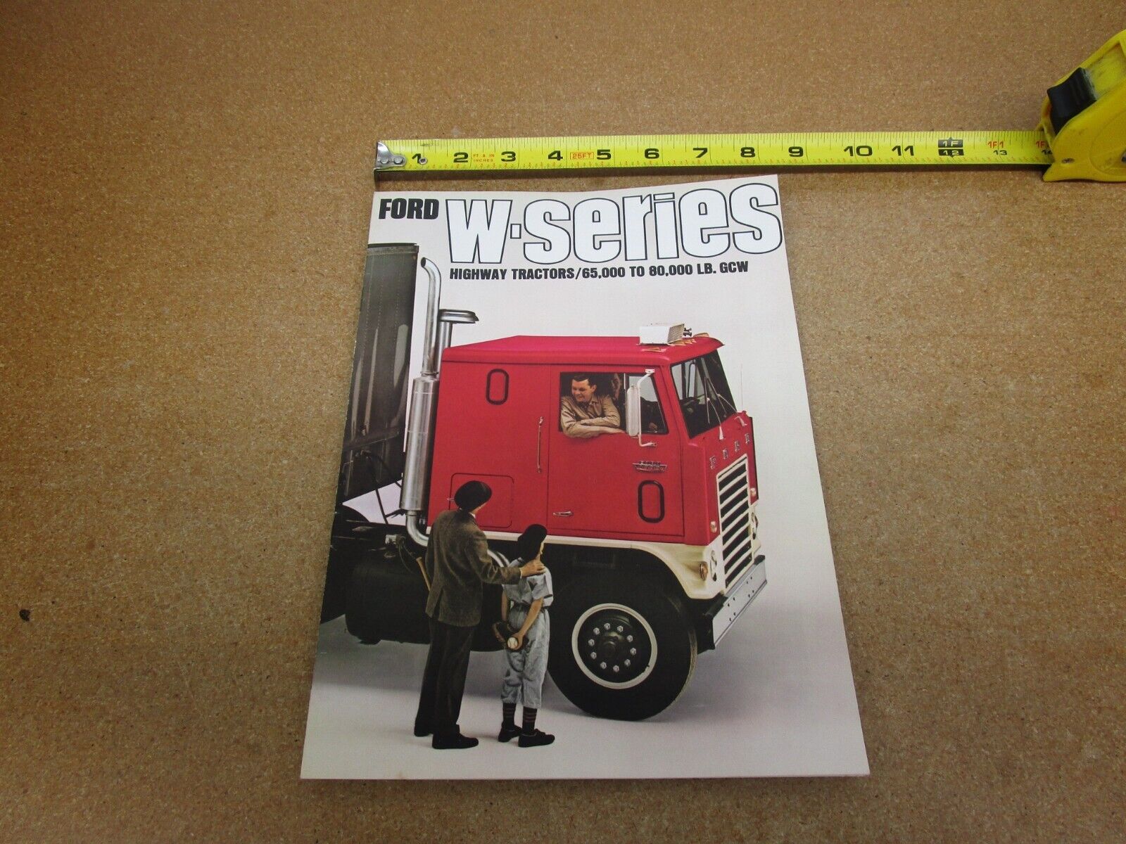 1966 Ford W-series truck W1000 WT1000 1000 COE sales brochure 12 pg ORIGINAL