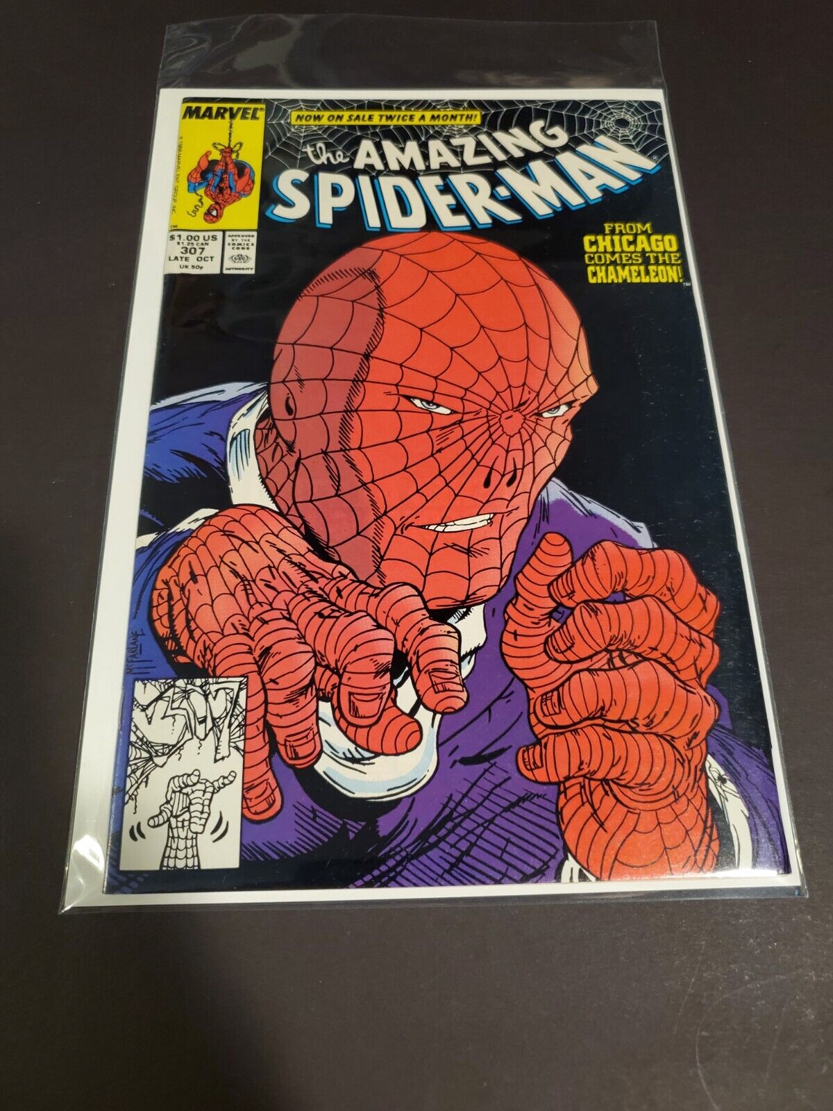 The Amazing Spider-Man #307 (Marvel, Oct 1988) ☆ Authentic ☆