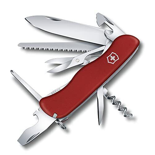 Victorinox Outrider 0.8513 Red Lockblade Swiss Army Polyamide Knife Japan New