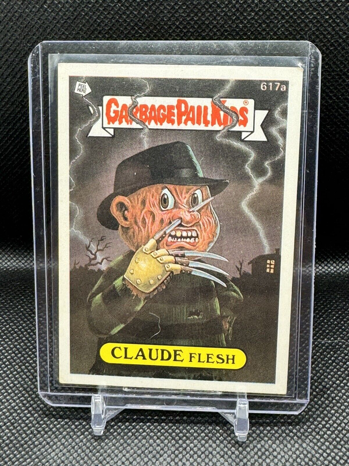 Claude Flesh Garbage Pail Kids GPK- 617a - 1988