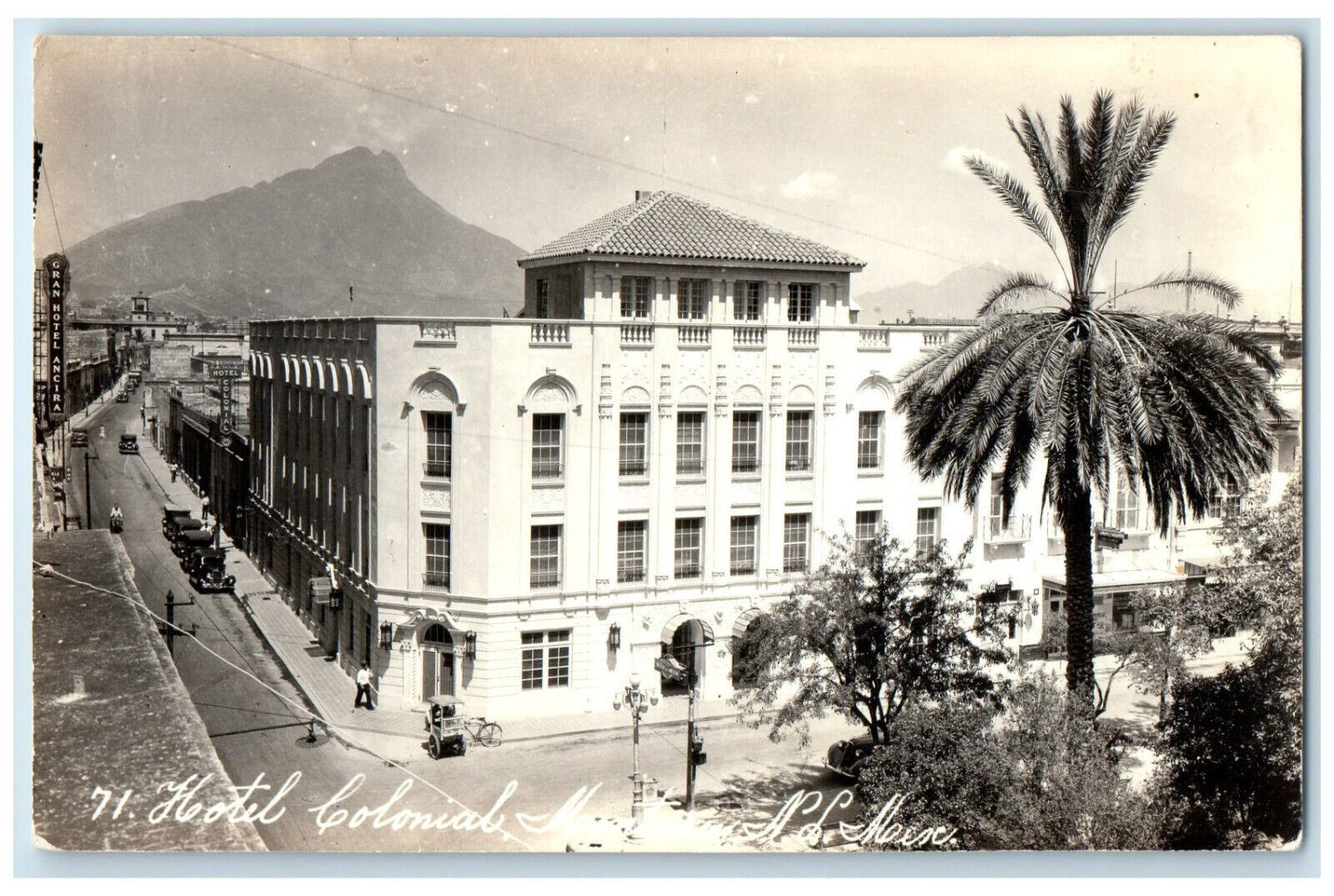 c1960\'s Hotel Colonial Monterrey Nuevo Leon Mexico Unposted RPPC Photo Postcard