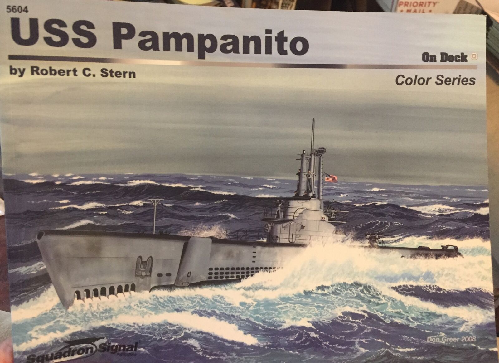 5604 USS Pampanito    On Deck    Squadron/Signal Brand New
