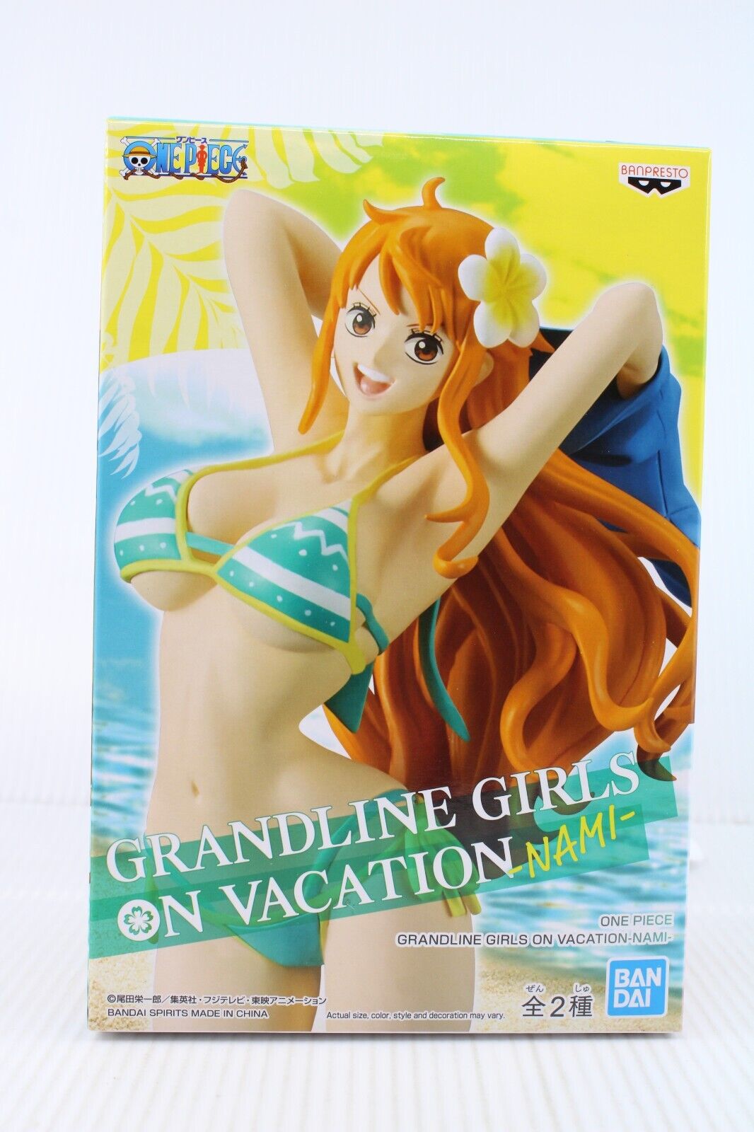 W24 Banpresto Bandai Statue Figure One Piece Grandline Girls on Vacation Nami A