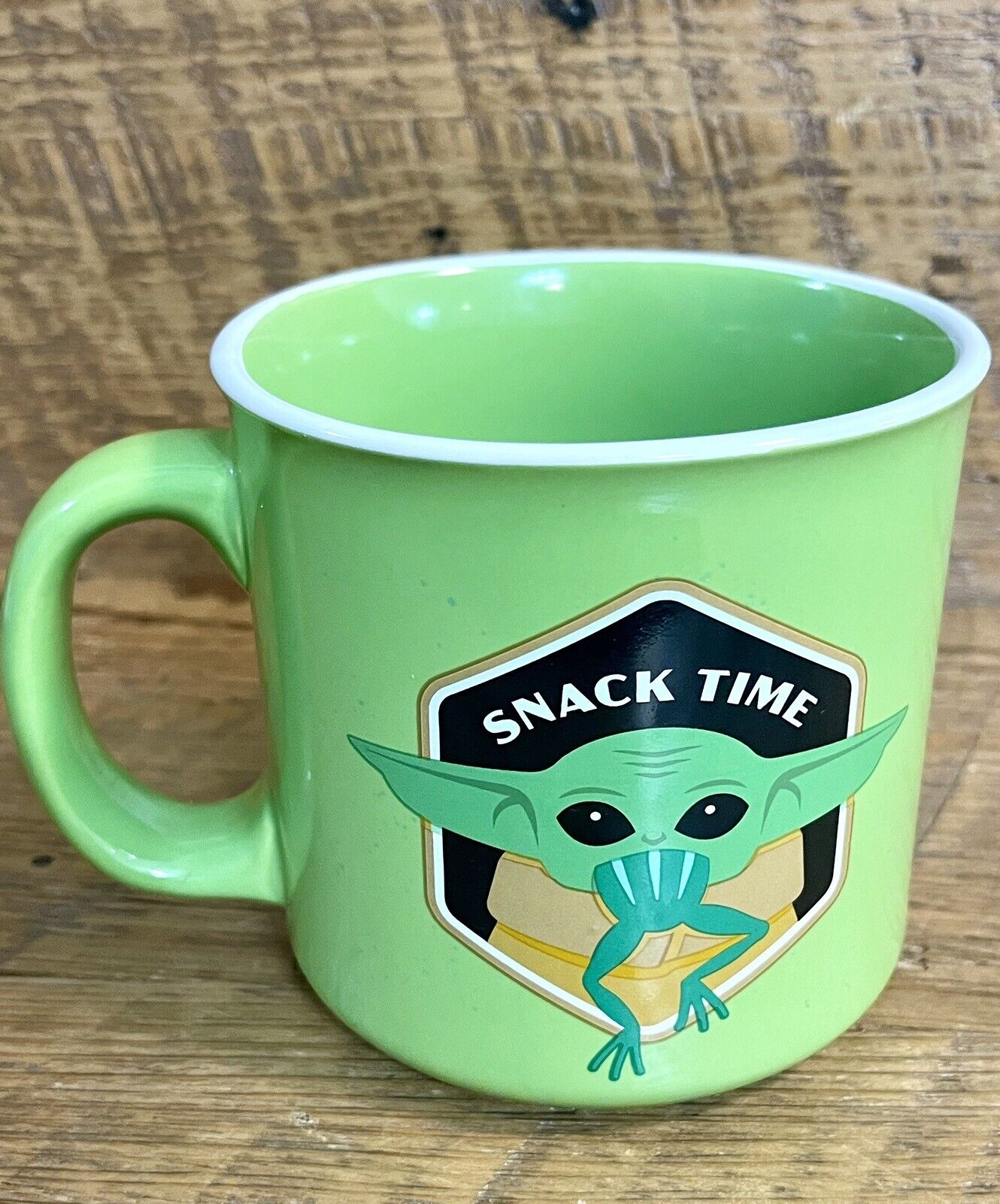 Grogu Baby Yoda Snack Time Mug Star Wars The Mandalorian Coffee Tea Cup 20 Oz