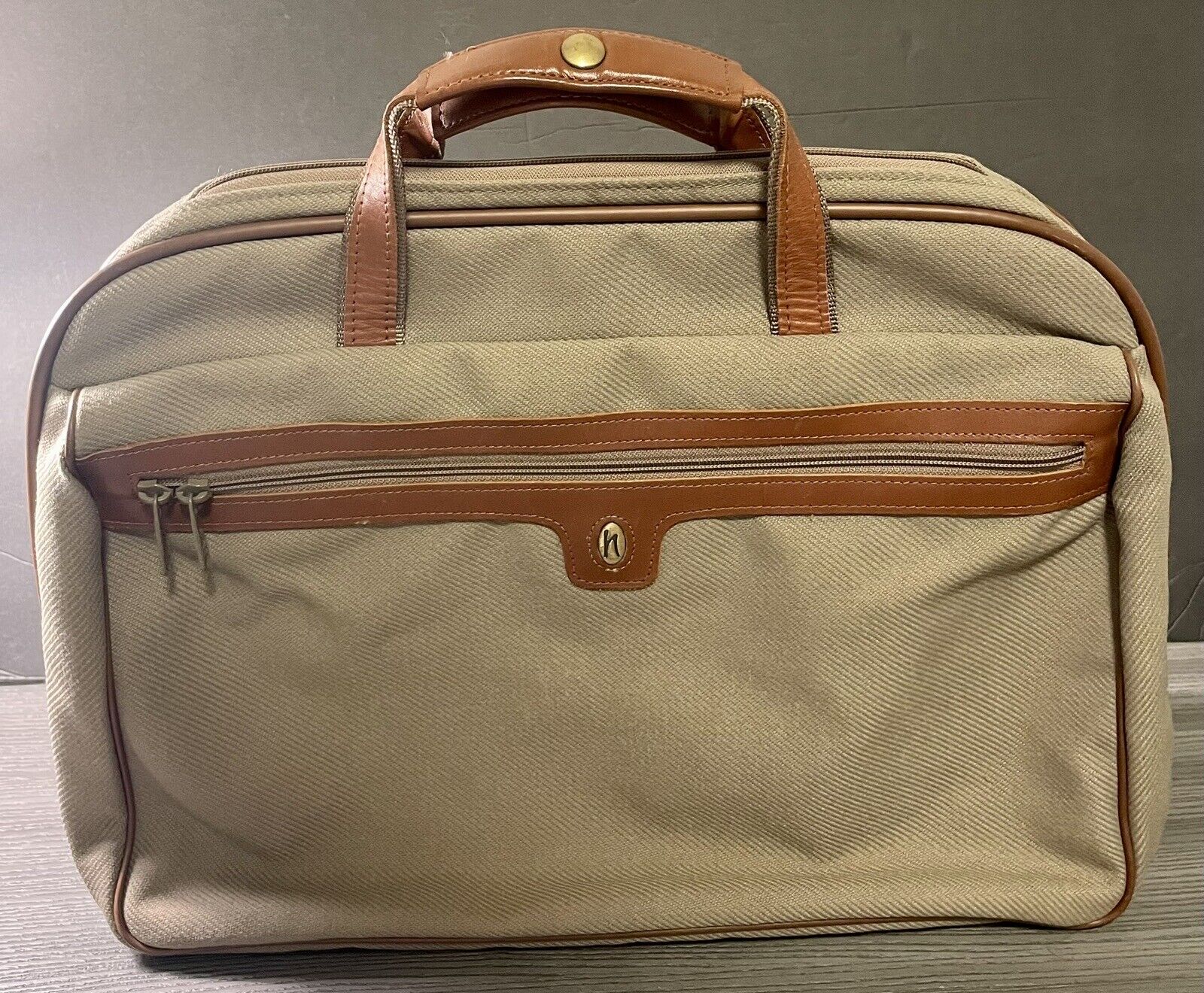 Vintage Hartmann Travel Carry-On Garment Bag Luggage Briefcase