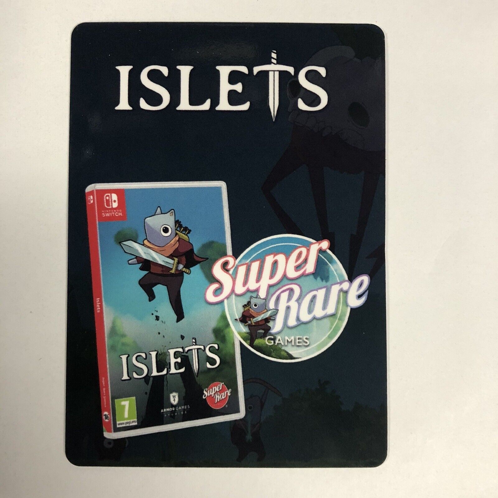 Islets Super Rare Games SRG Vidéo Game Title Card Single