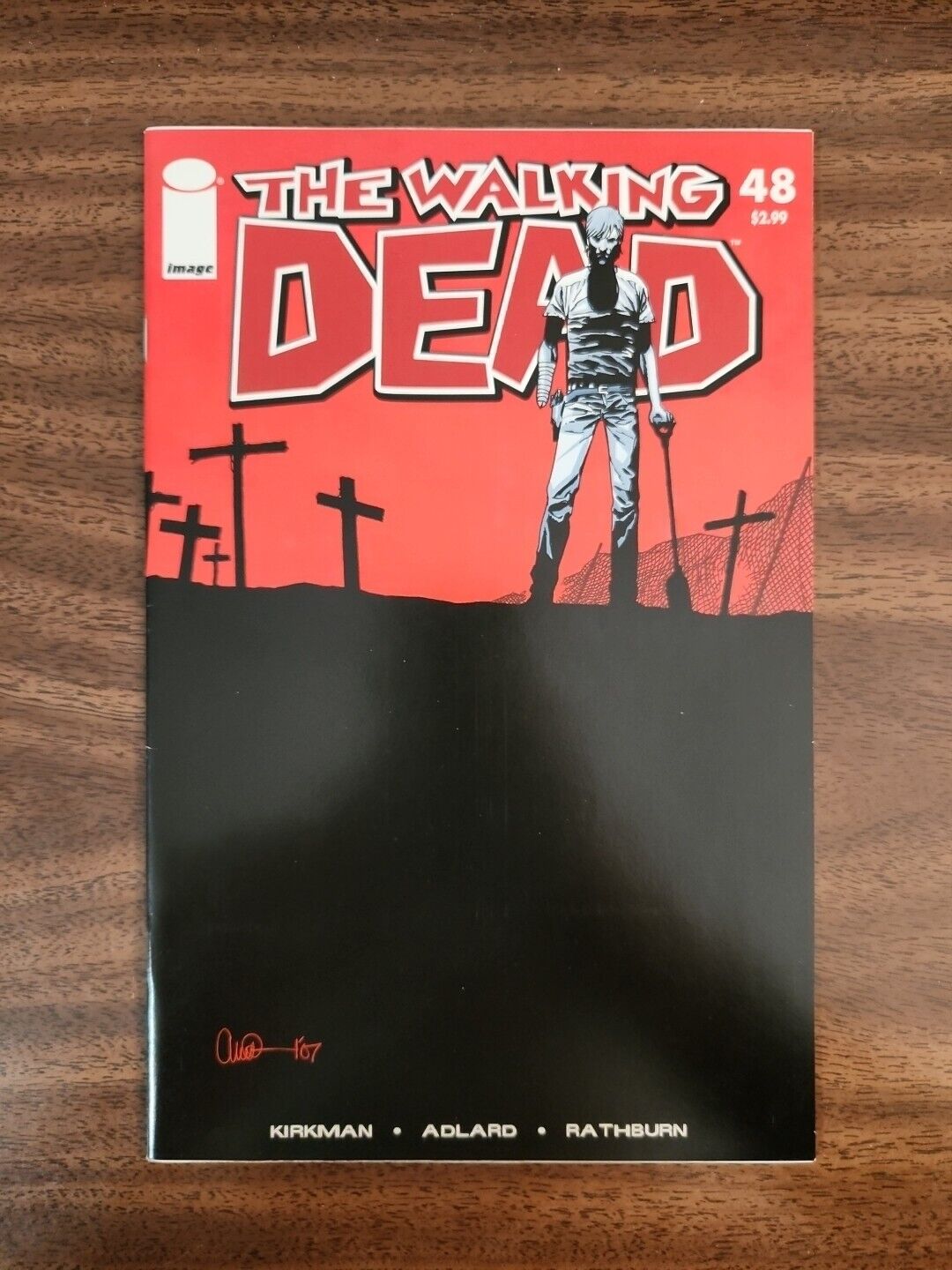 Walking Dead 48 Image Comics 2008 Death Of Lori Grimes, Judith & The Governor