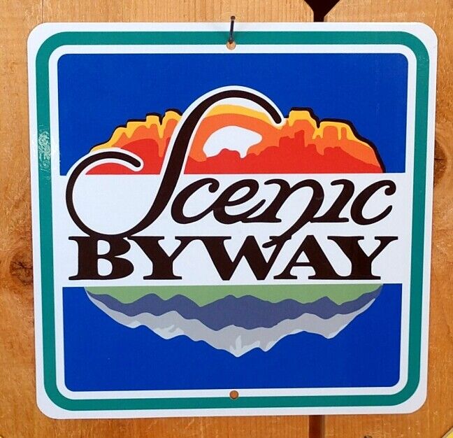 Utah Scenic Byway Route sign 