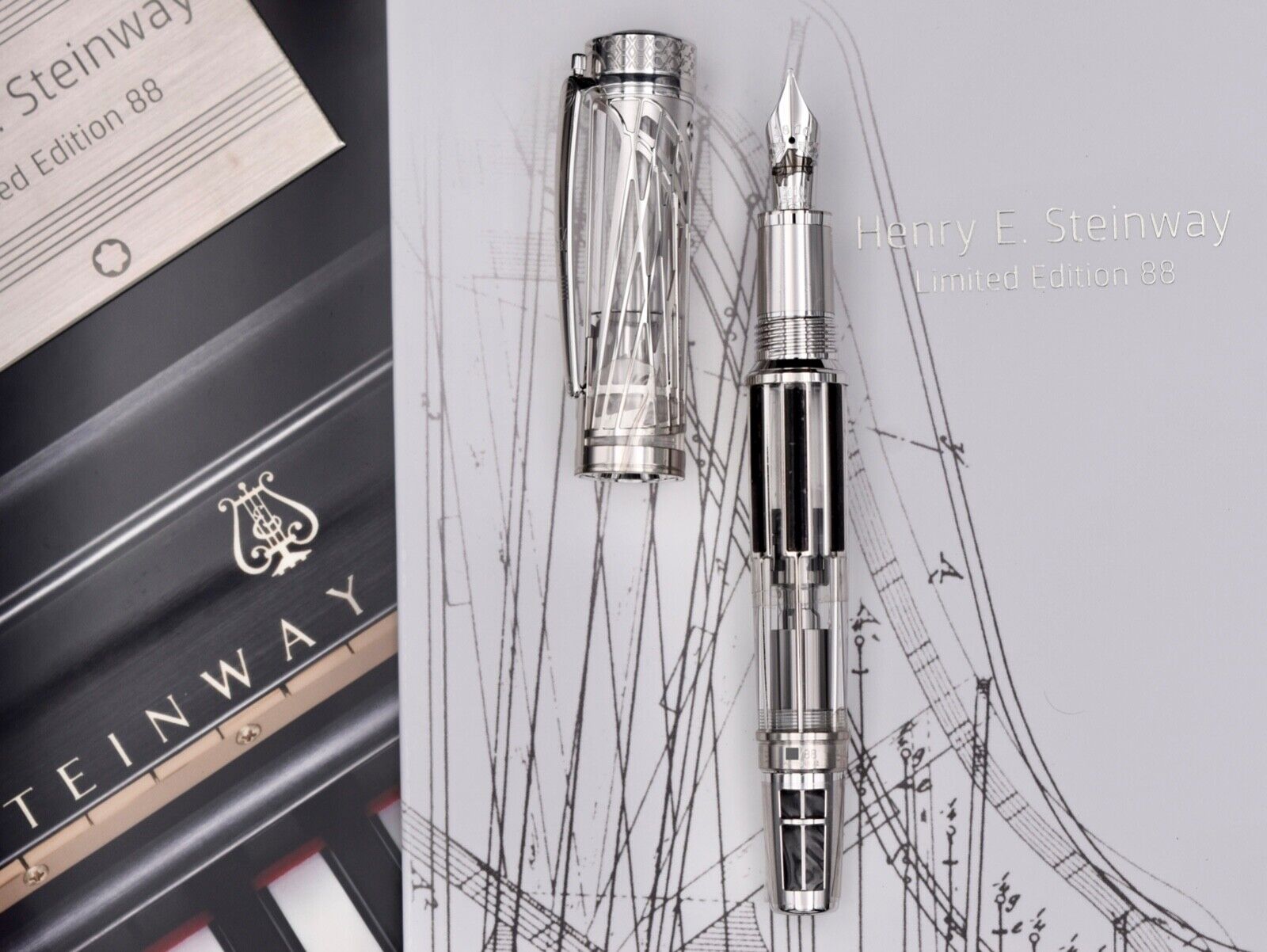 MONTBLANC 2014 Patron of Art Henry E. Steinway Artisan Limited Edition 88 111836