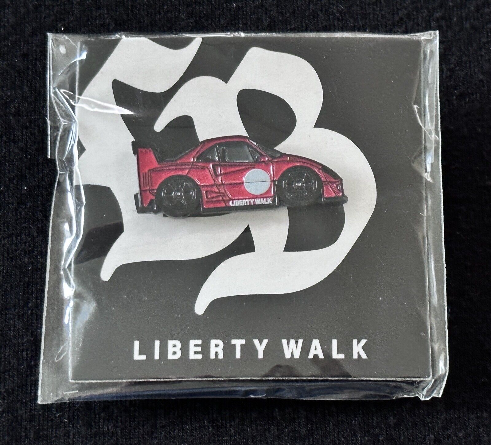 Leen Customs x Liberty Walk Ferrari F40 Pin Ltd Ed 500 Tokyo Auto Salon Sold Out