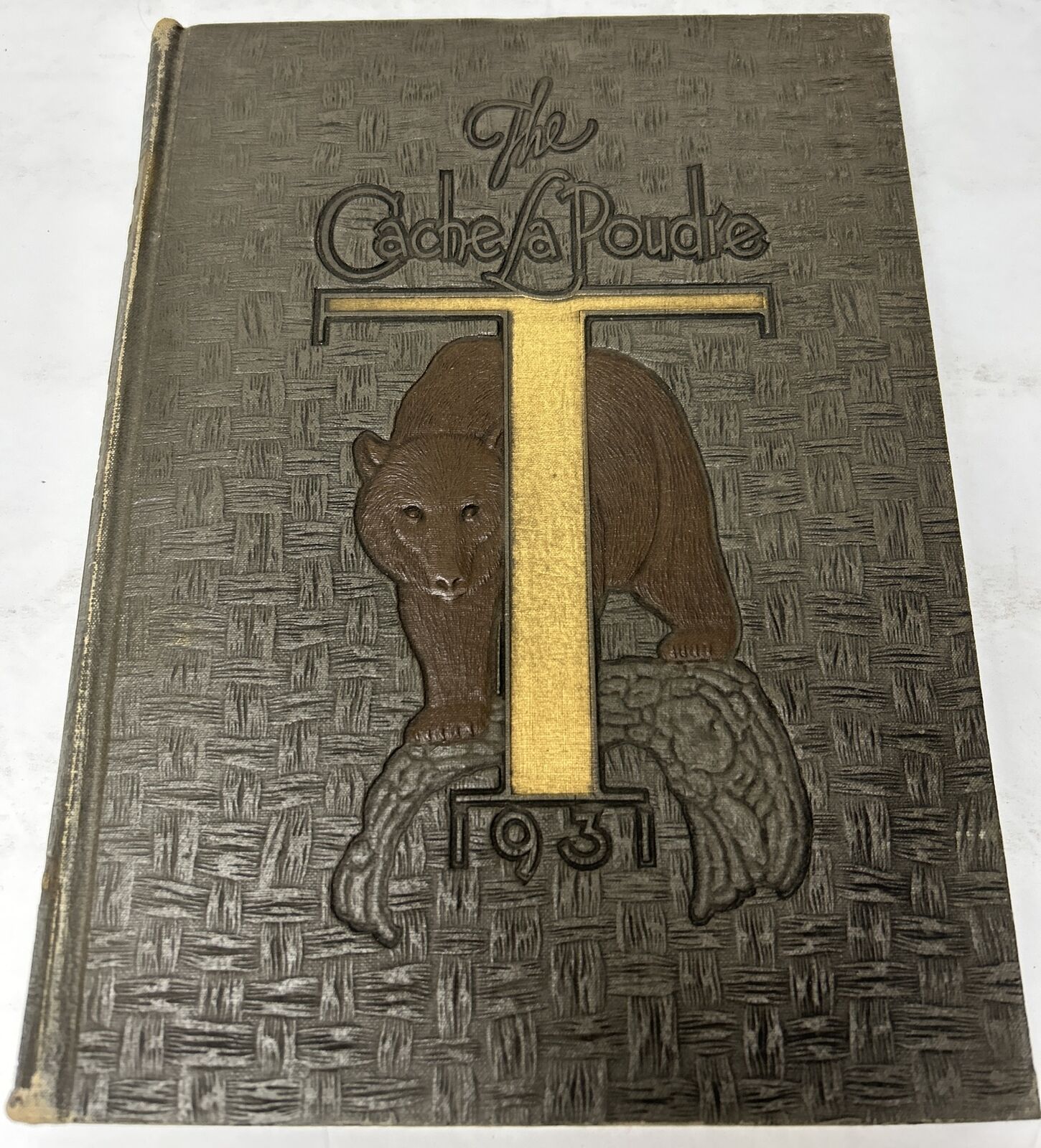 Colorado State Teachers College 1931 Greely, CO The Cache La Poudie Yearbook