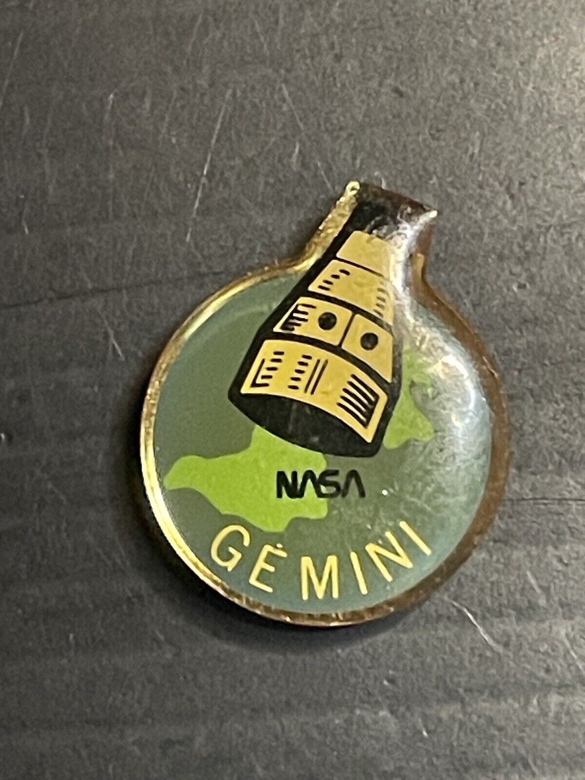 Vintage Gemini NASA Space Shuttle Lapel Pin