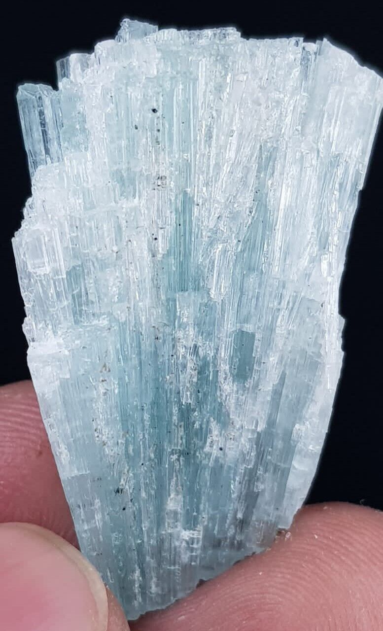 60 CT Amazing Paraiba color Tourmaline Crystal Bunch From Afg