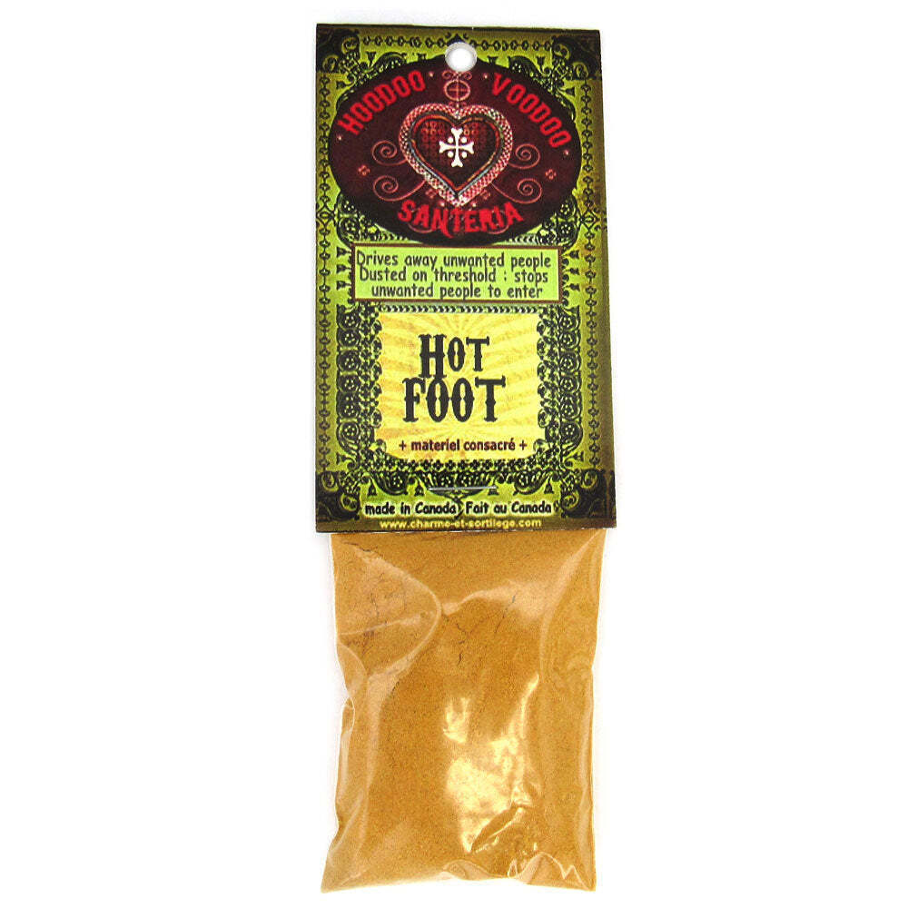 Hot Foot Powder by Charme et Sortilege 3/4 oz - NEW Ritual Supply
