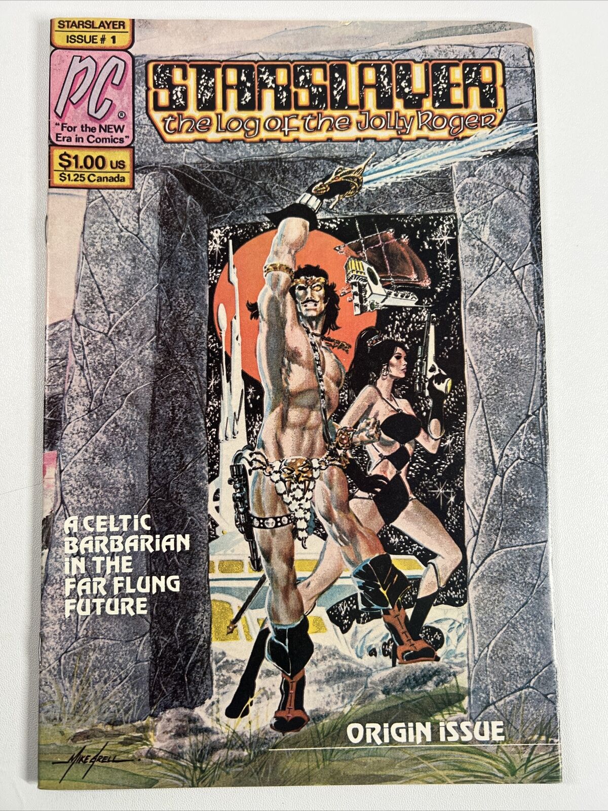 Starslayer #1 (1982) Pacific Comics