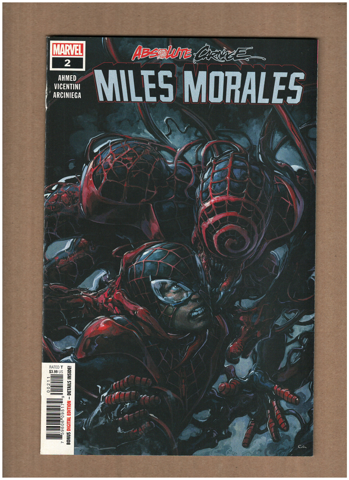 Absolute Carnage: Miles Morales #2 Marvel Comics 2019 Spider-man NM- 9.2