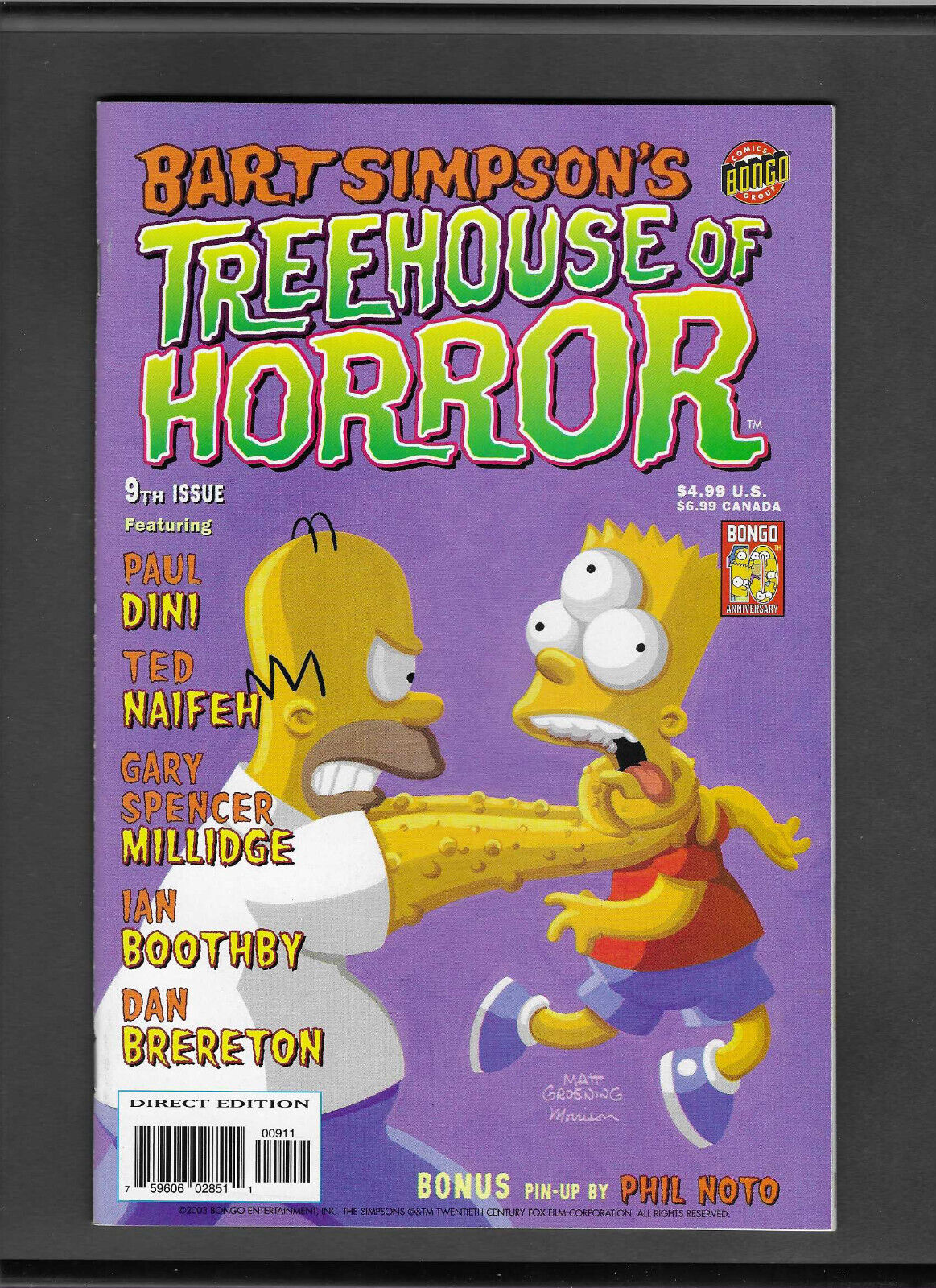 Bart Simpson\'s Treehouse of Horror #9 [Near Mint (9.4)]