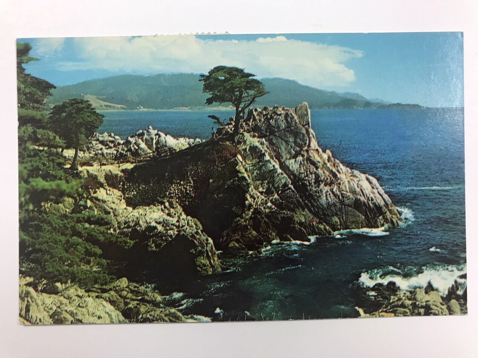 vintage 1962 Midway Point California postcard