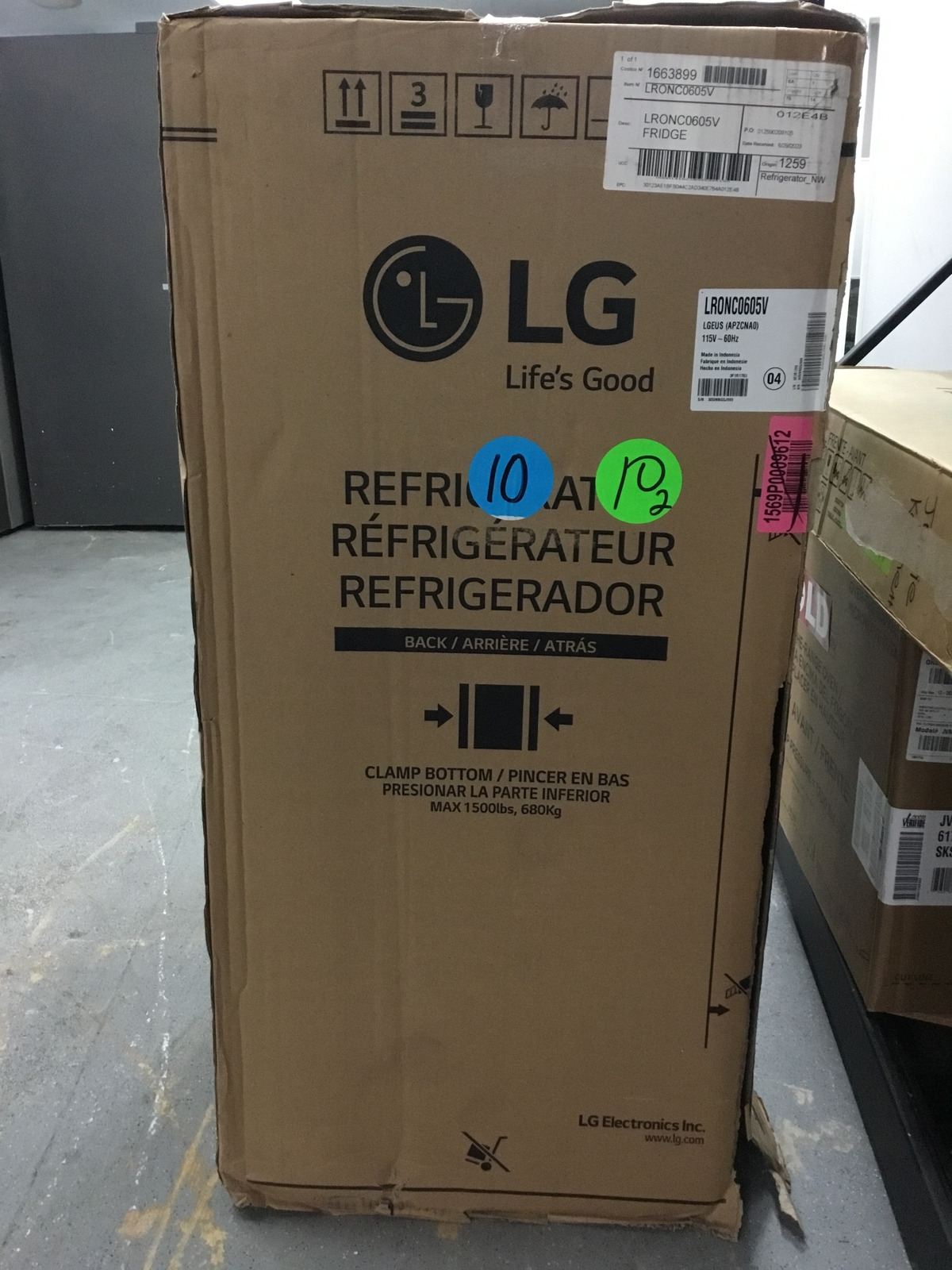 Lg - Misc (Refrigerator) - LRONC0605V