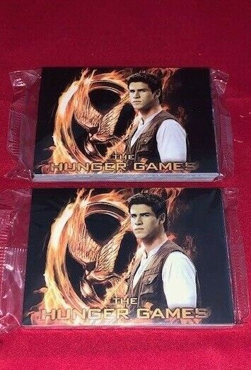 (2) The Hunger Games Movie 24 Card Premium Trading Promo Set Factory Sealed
