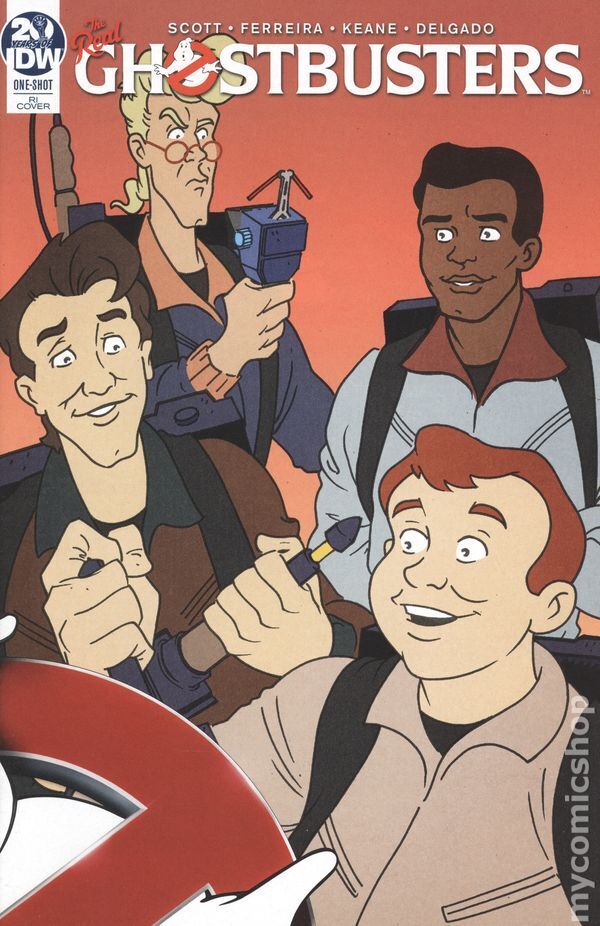 Real Ghostbusters Ghostbusters 35th Anniversary 1RI VF 2019 Stock Image