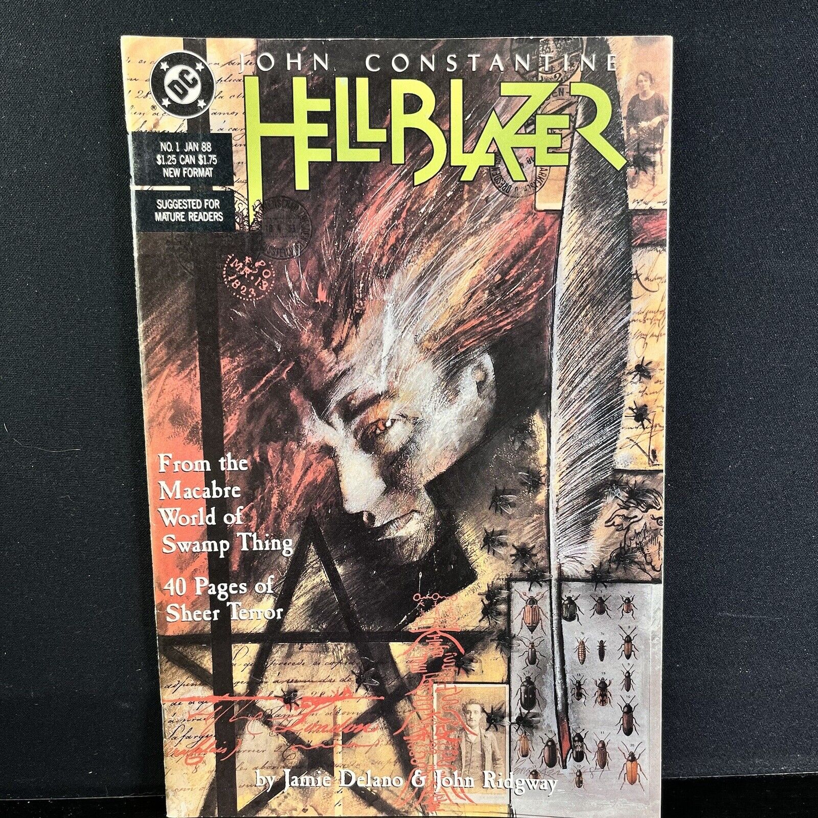 HELLBLAZER #1 (1988, DC Comics) John Constantine Very Good Condition