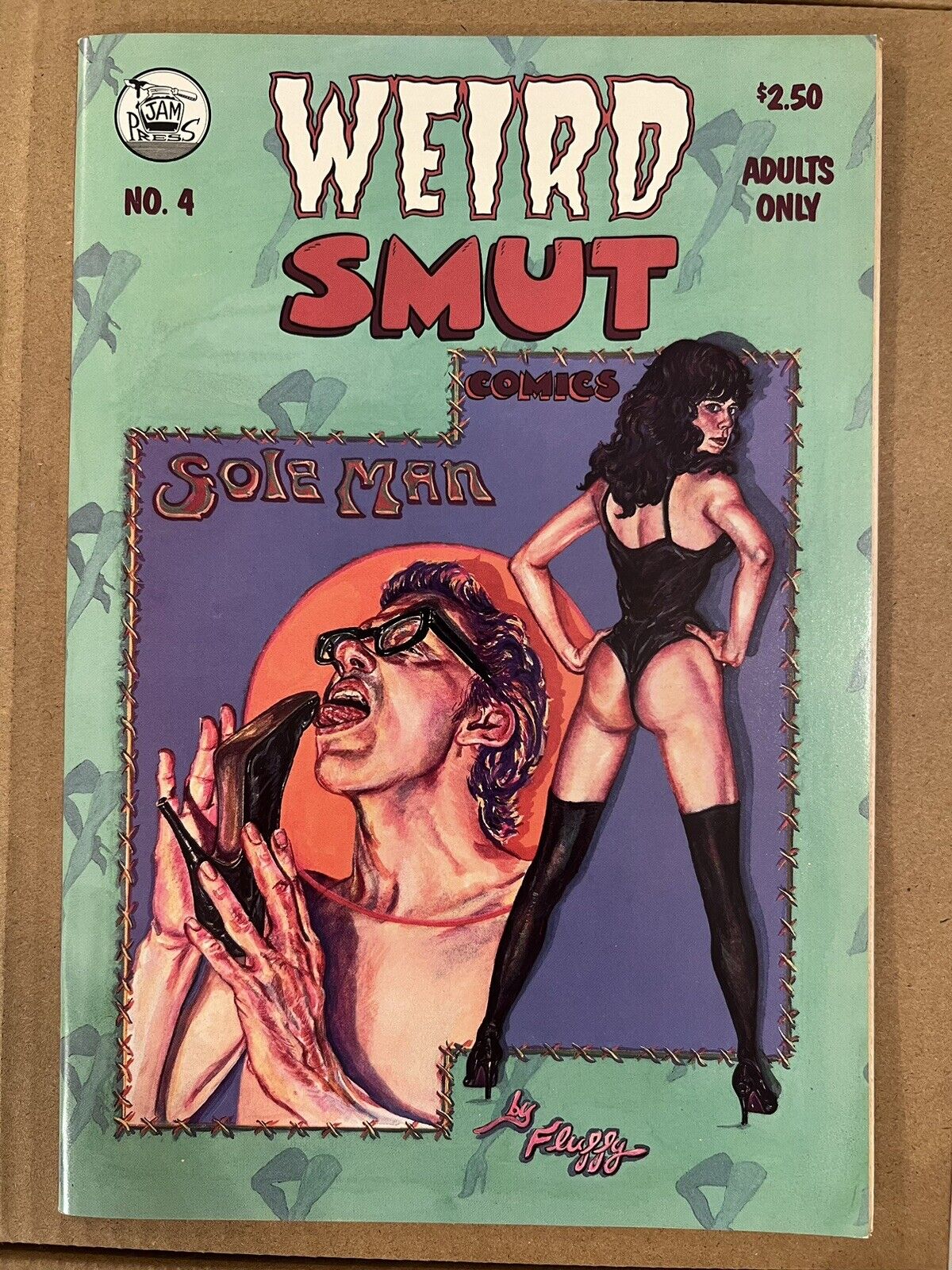 Weird Smut Comics #4 | High Grade 1st Fluffy 1991 Jam Press | underground comix