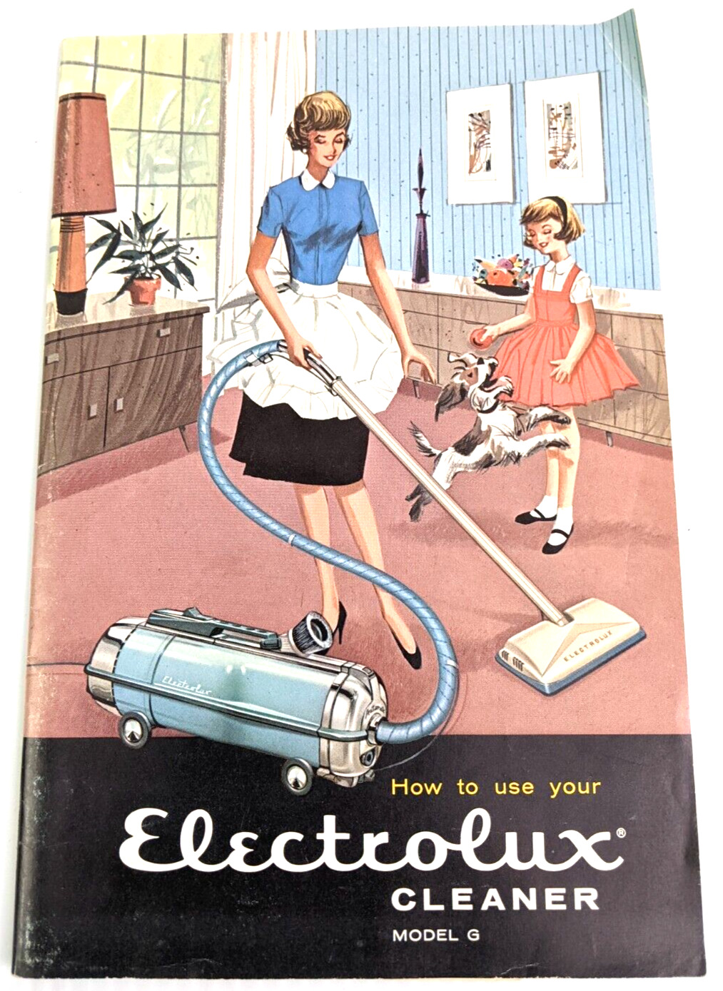 Vintage Electrolux Cleaner Model G \'How to Use\' Booklet Manual 1960s 27 pages
