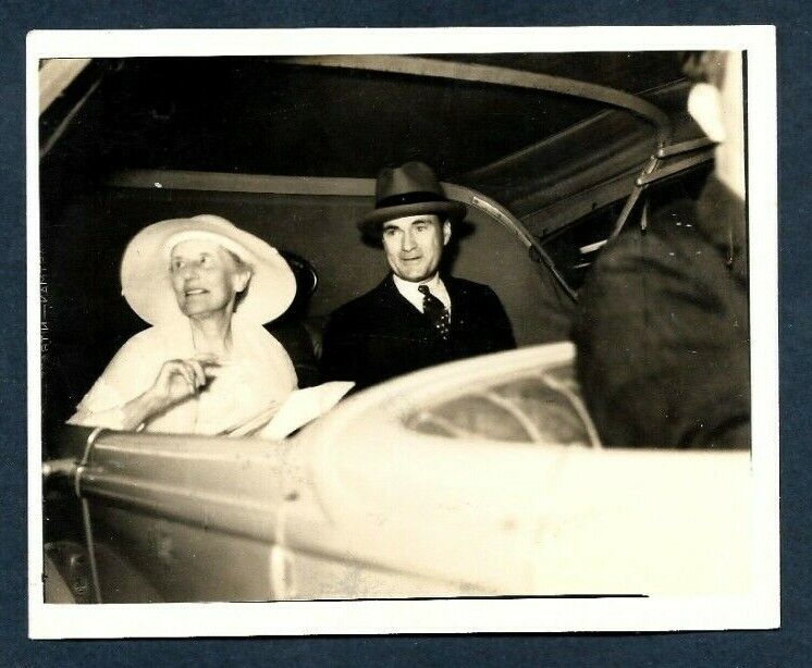 PRESIDENT ROOSEVELT SECOND WIFE & WIDOW EDITH KERMIT ROOSEVELT 1940s Photo Y 165