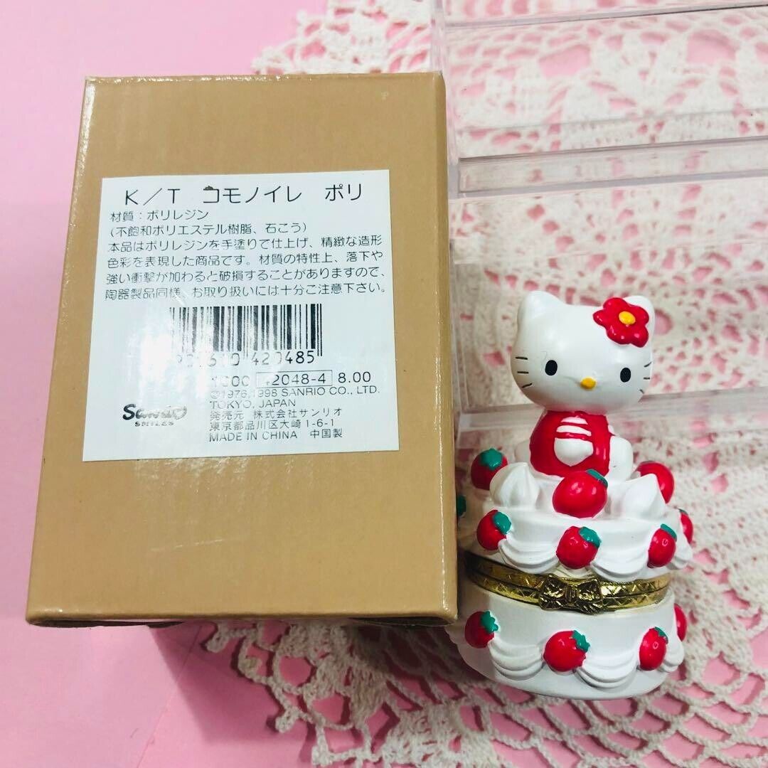 Hello Kitty Accessory Case Ornament Sanrio Original Limited Vintage Rare Retro